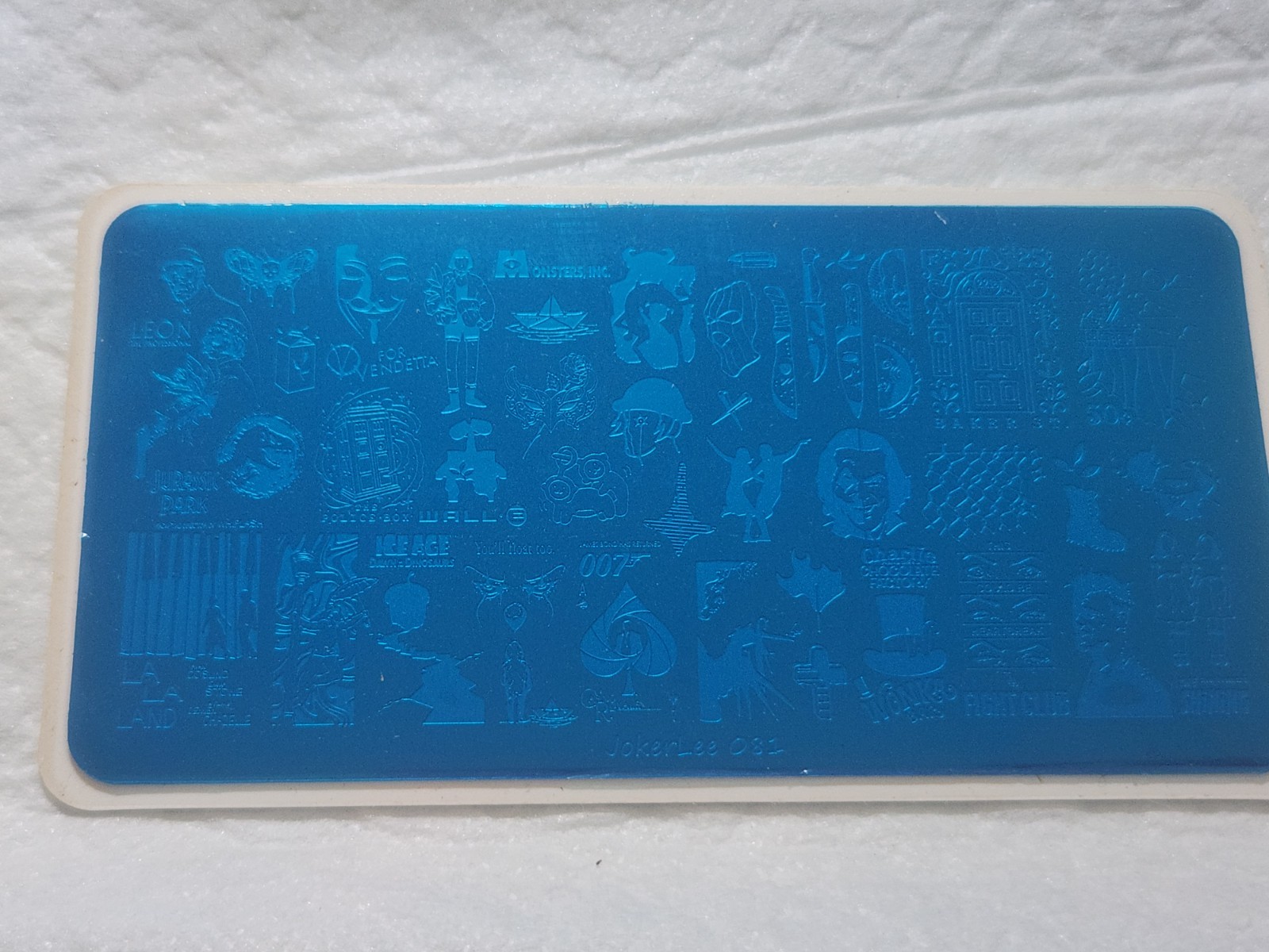 JokerLee 081 Nail Stamping Plate – New – Leon The Professional, Lala Land, Movie