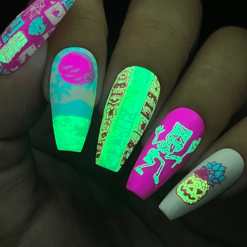 Creepy Tiki: Tiki Terror (MXM112) – Nail Stamping Plate