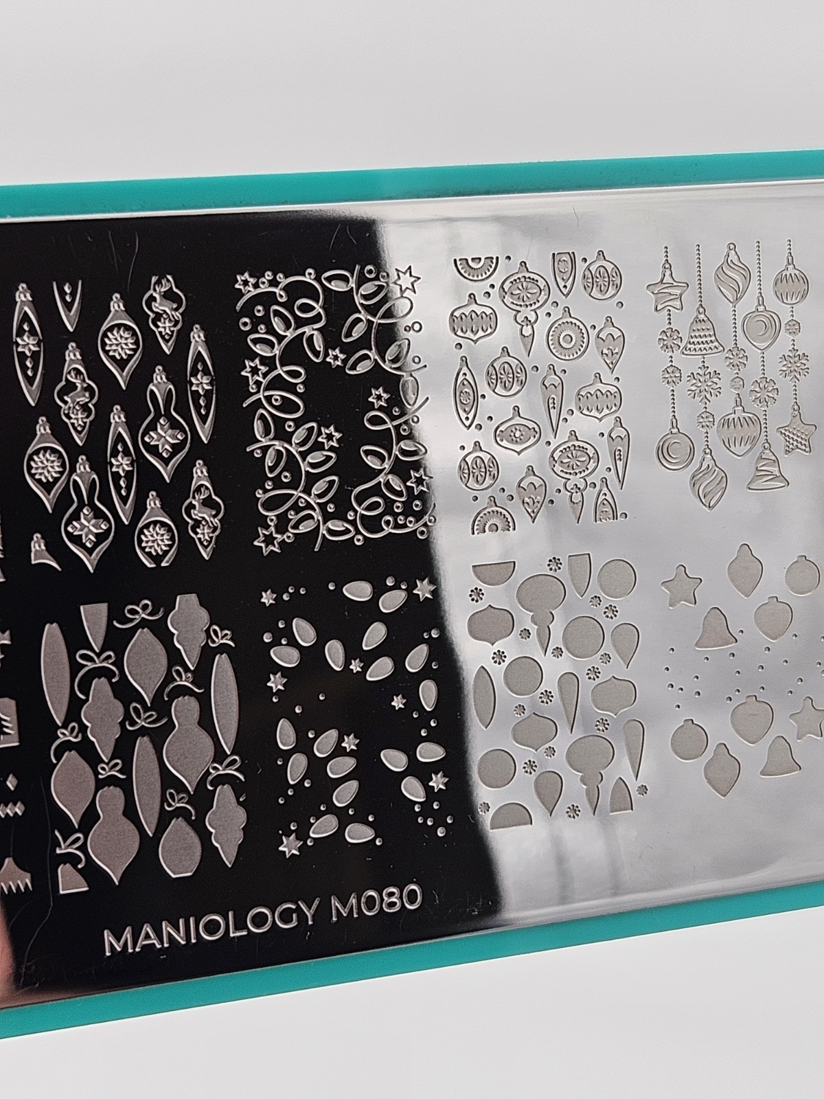 Maniology M300 Christmas Ornaments Party Nail Stamping Plates