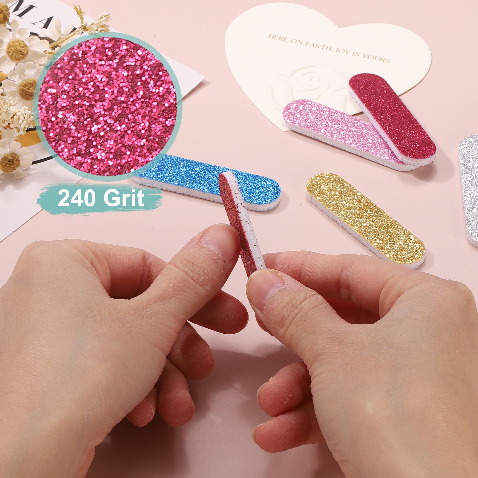 300pcs Nail Buffer Block Nail File for Nail Polishing Buffing