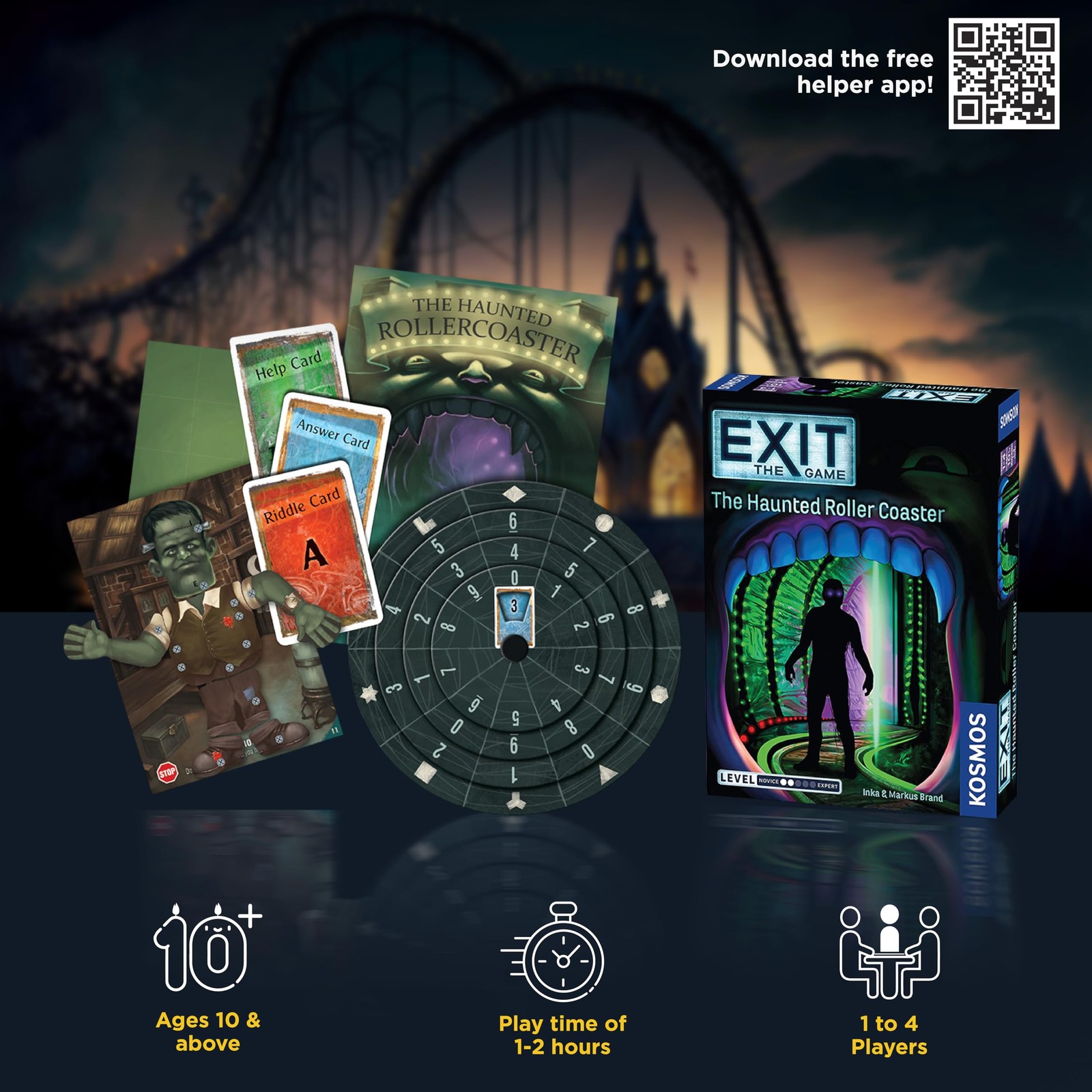 EXIT: The Game – Haunted Roller Coaster 0.14 ft x 0.43 x 0.59