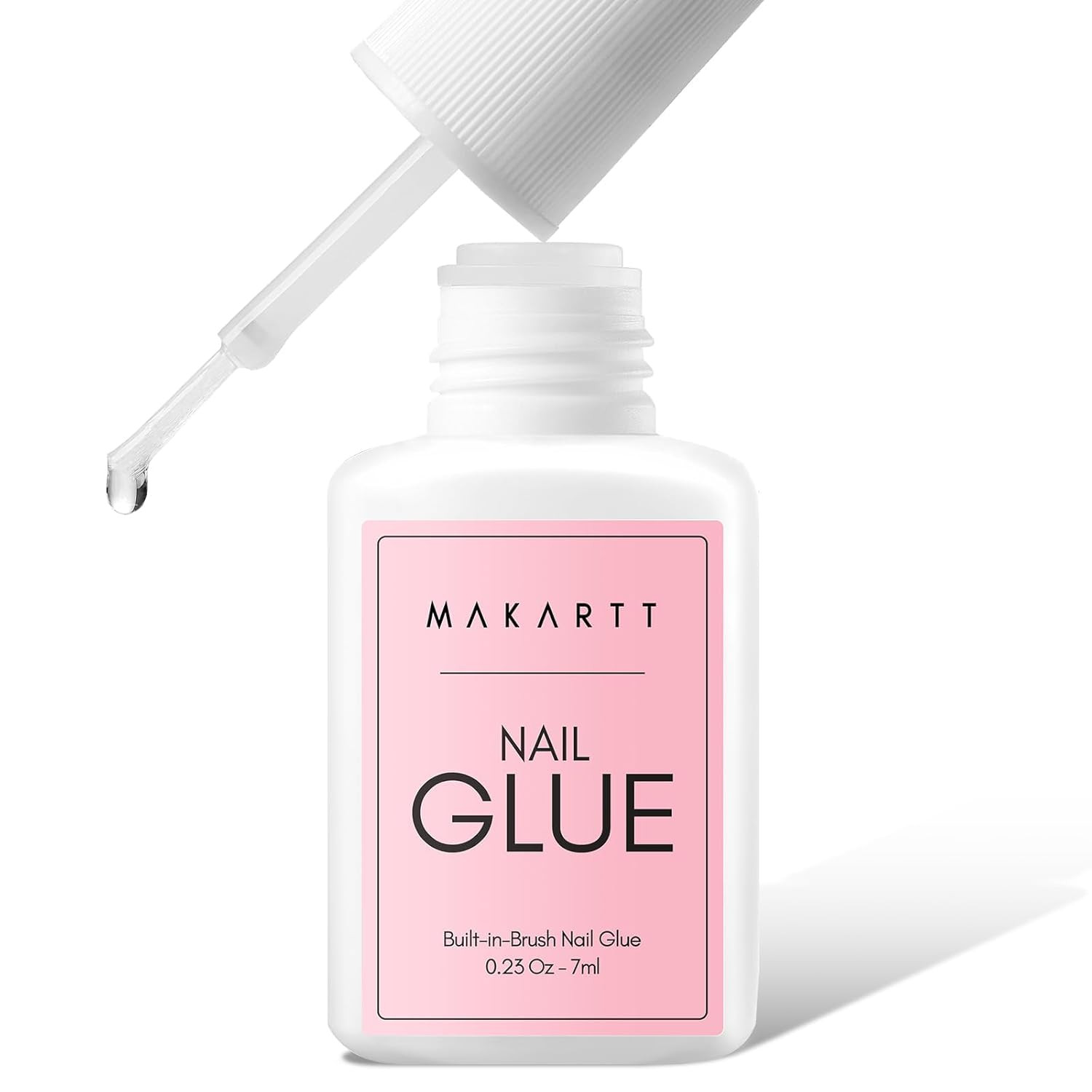 Super Strong Brush on Nail Glue for Press Ons: Acrylic Nail Tips-Fake Nails-Salo