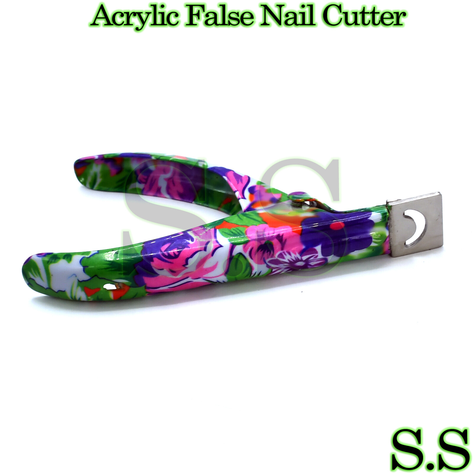 Pro Acrylic False Nail Art Tips Cutter Clipper Paper Coated B-775