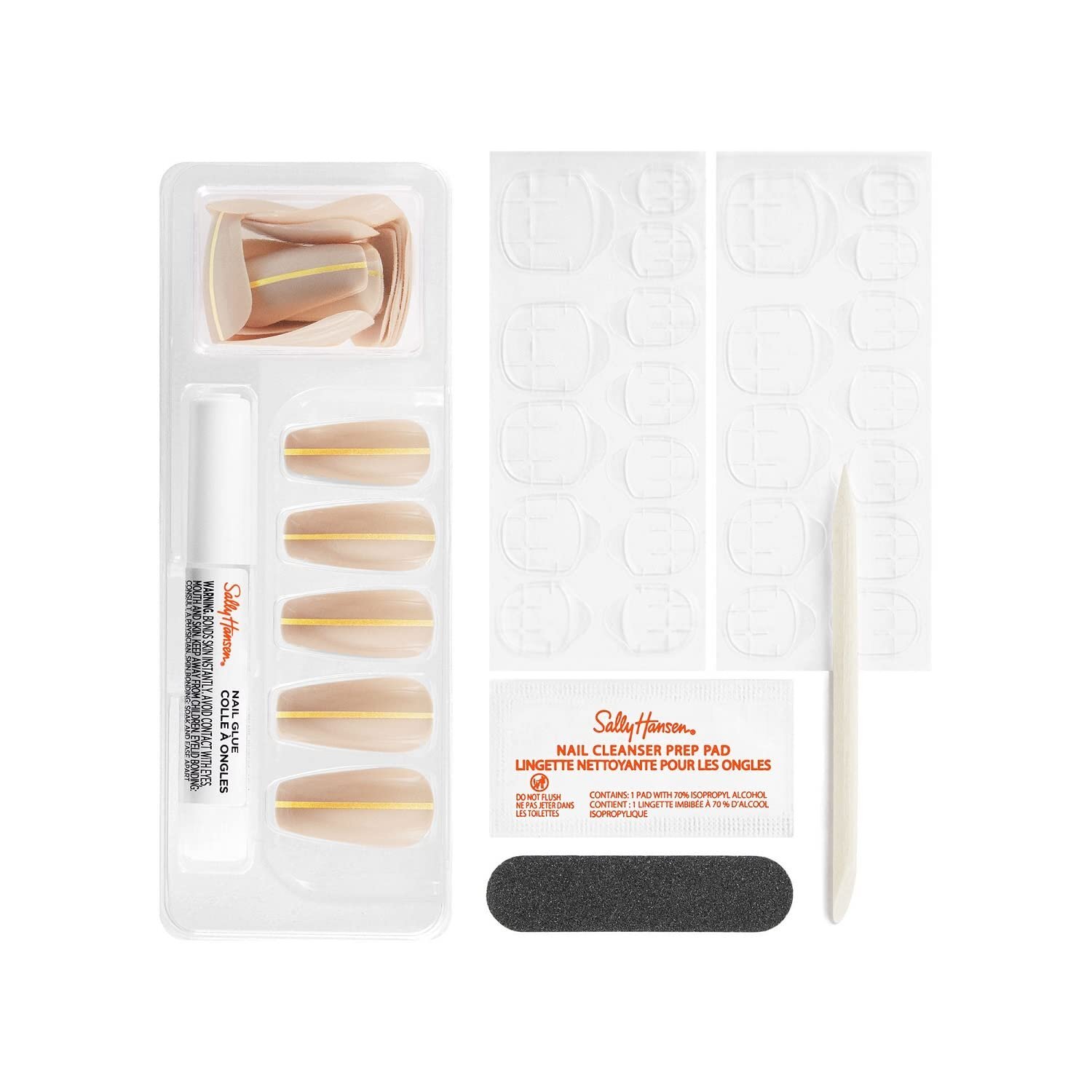 Sally Hansen Salon Effects® Perfect Manicure, Meet Me In The Metal, Press On…