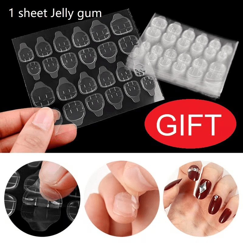 10pcs Floral Press on Nails 3D Hand Painted Short Coffin Fake Nail Tips