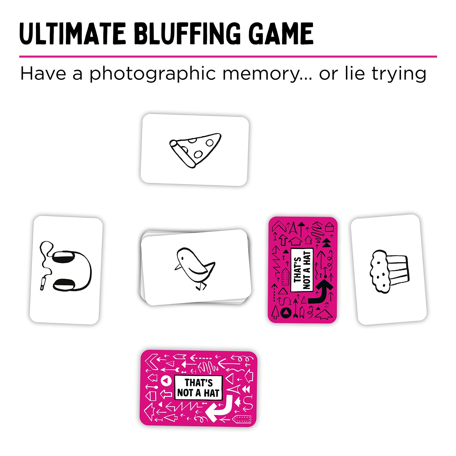 Ravensburger That’s Not A Hat – Fun Bluffing 4 x 5.1 x 1.3 inches, Multicolor