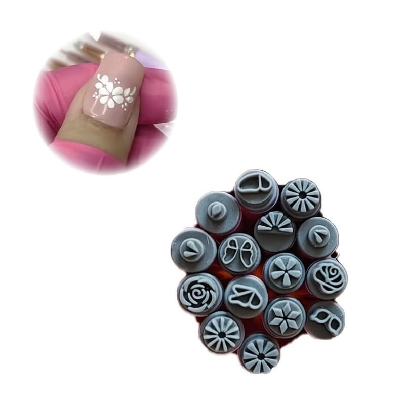 10/15/20 PCS DIY Nail Nail Art Stamp Pen Set Art Dotting Tools for Girls Women
