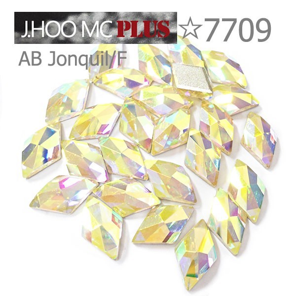 J.HOO Crystal 7709 Rhombus Flat Back Rhinestones 13×8mm Nail Art (6pcs)