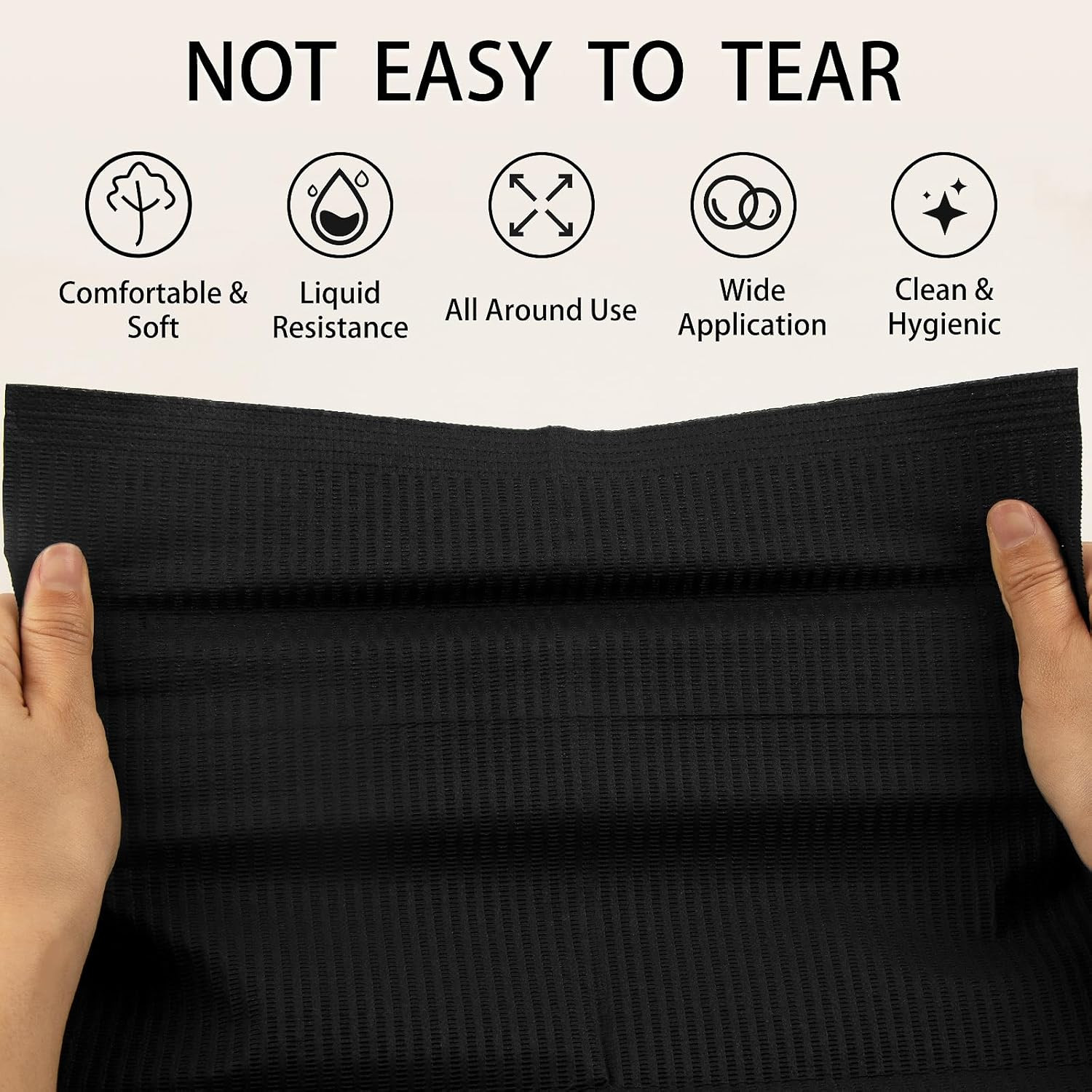 50pcs Disposable Nail Mats Foldable Nail Paper Towels, Table Acrylic Nail Practi