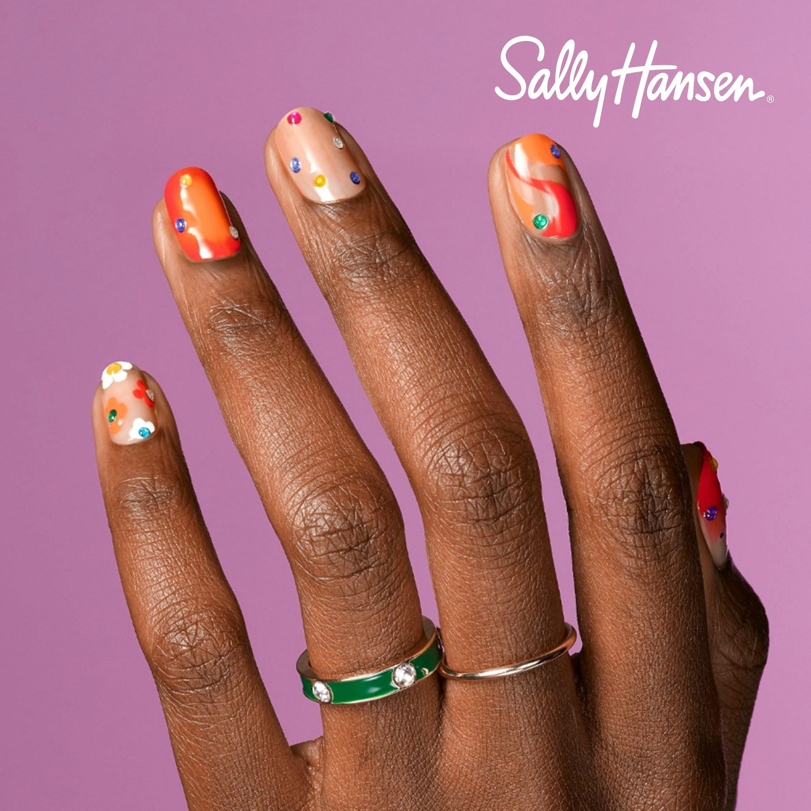Sally Hansen Salon Effects Nail Accents, Sweet Life
