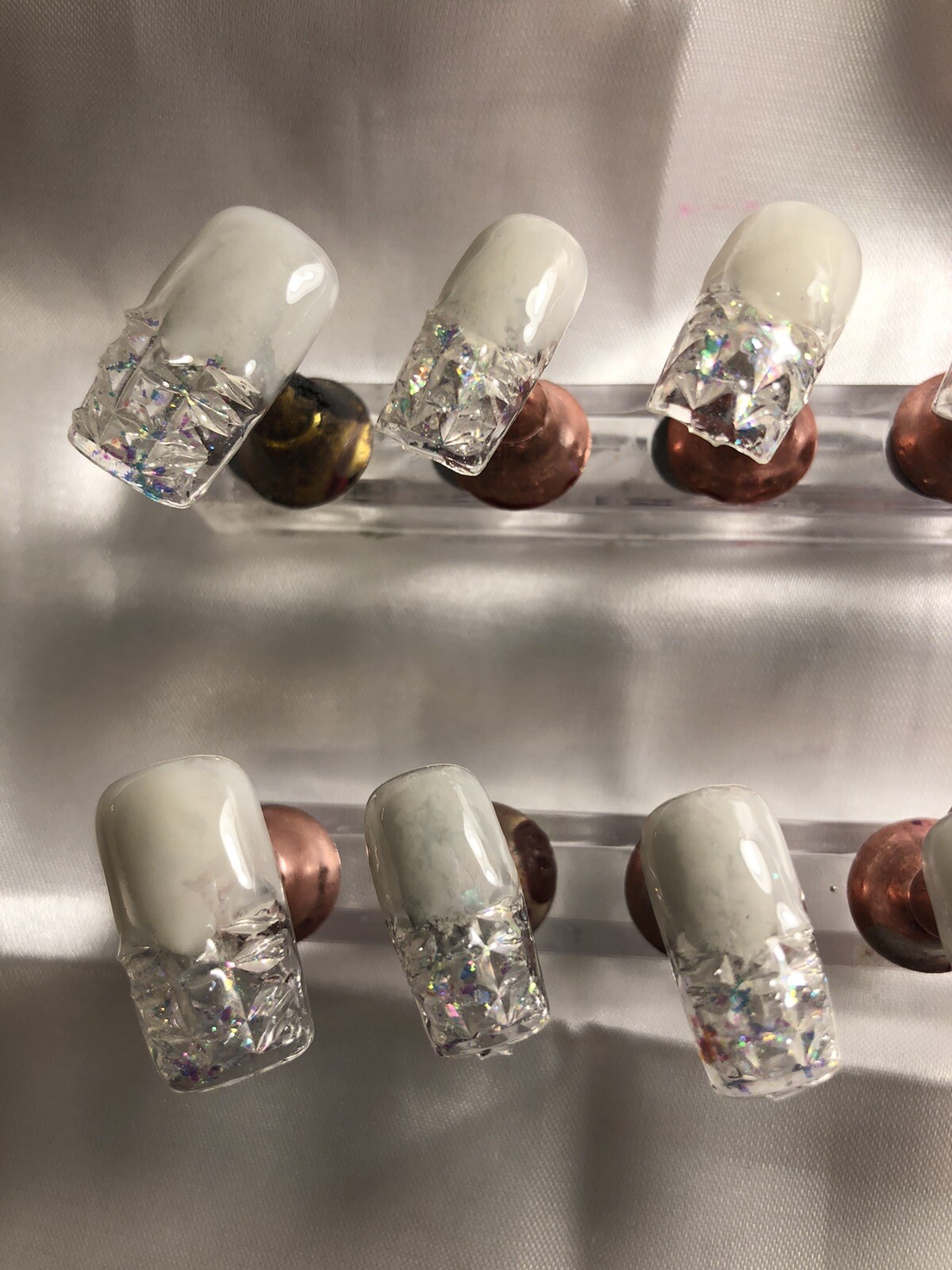 Z NAILZ! New Design In Nails. Gator CLAWZ! Medium Length Press On Nailz!