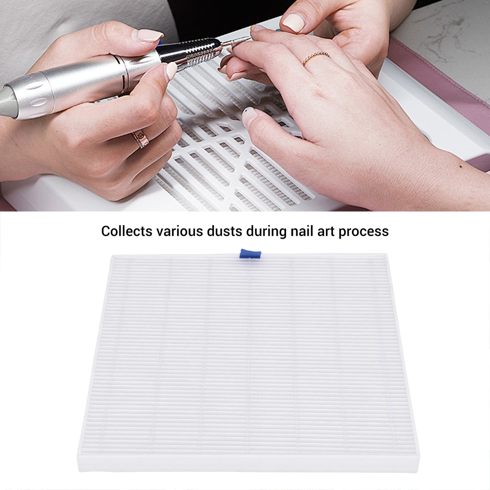 Reusable Nail Dust Collector Filter For Efficient Dust Capture Easy To Use