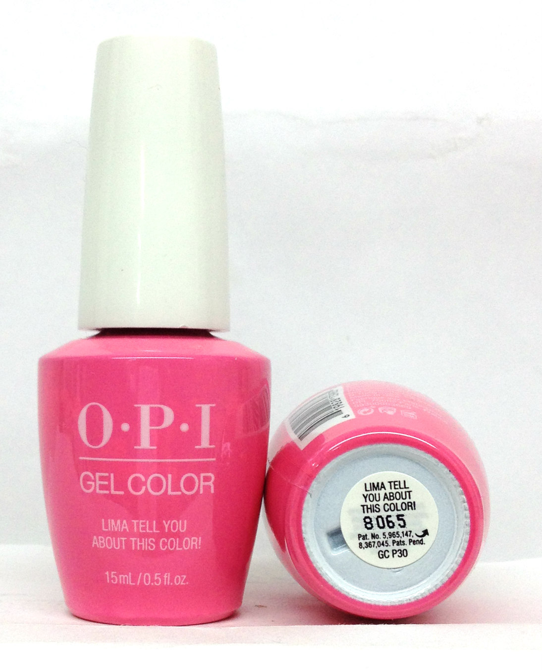 Gelcolor Soak-off Nail Polish PERU Collection – Pick Any Color/Base/Top .5oz