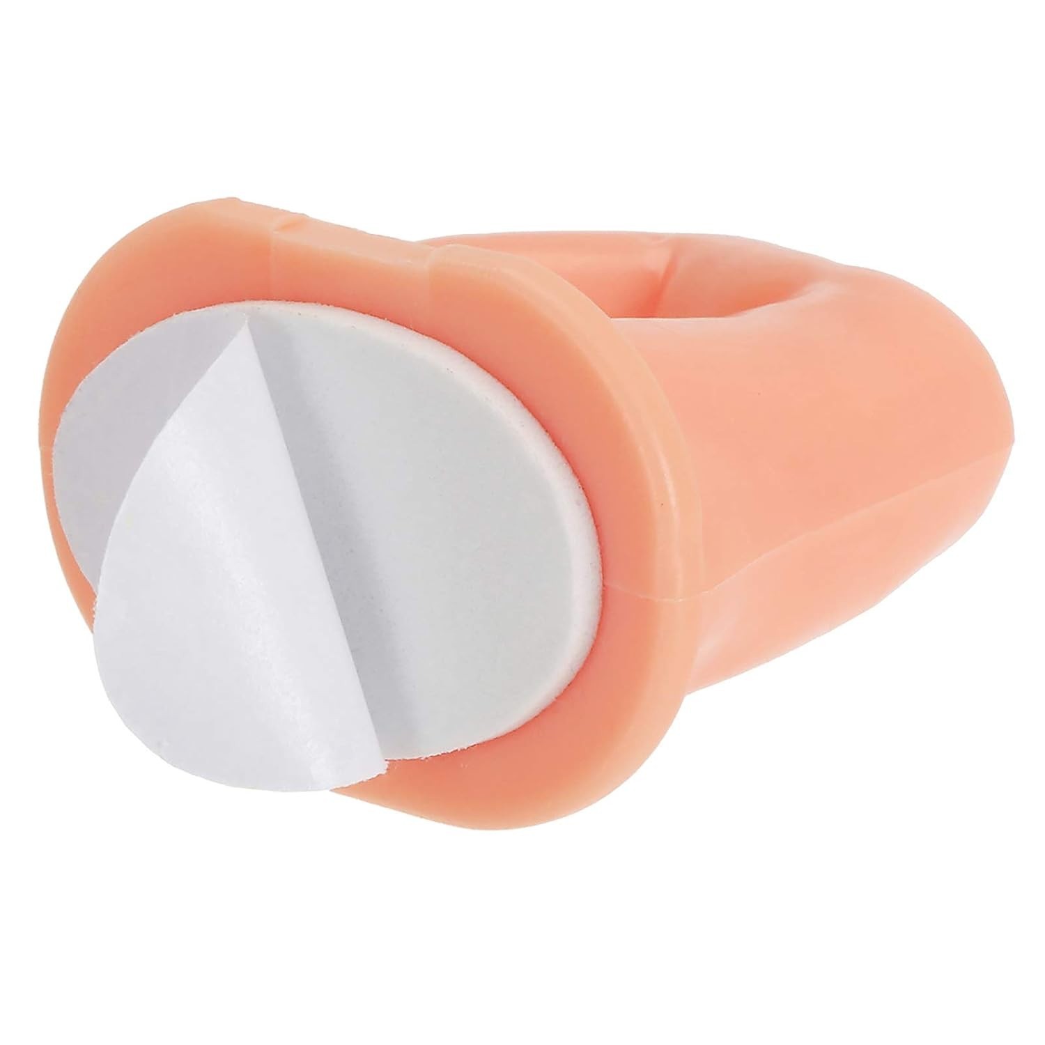 Nail Art Training Fingers – 60 Pack of Durable Plastic with Self-Adhesive Bases