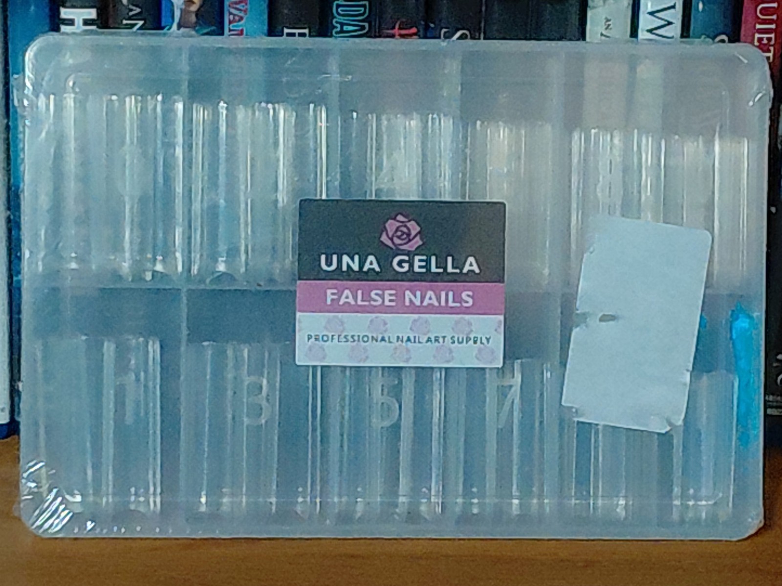 UNA GELLA Square Nail Tips XXL Long Half Cover Gel Tips 120PCS No C Curve XLONG
