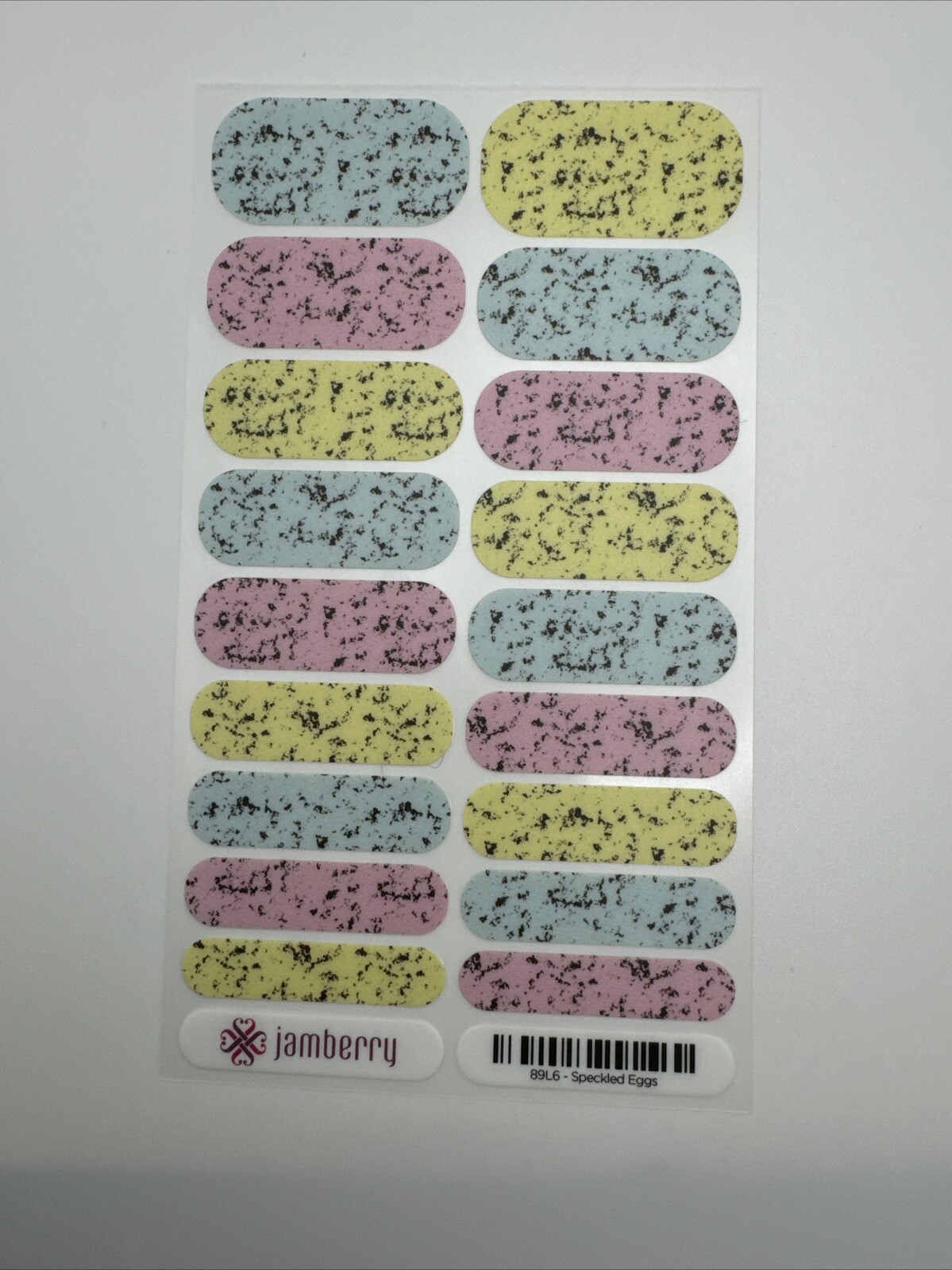 Jamberry Nail Wraps Speckled Eggs Full Sheet (multicolor Graphic/matte)
