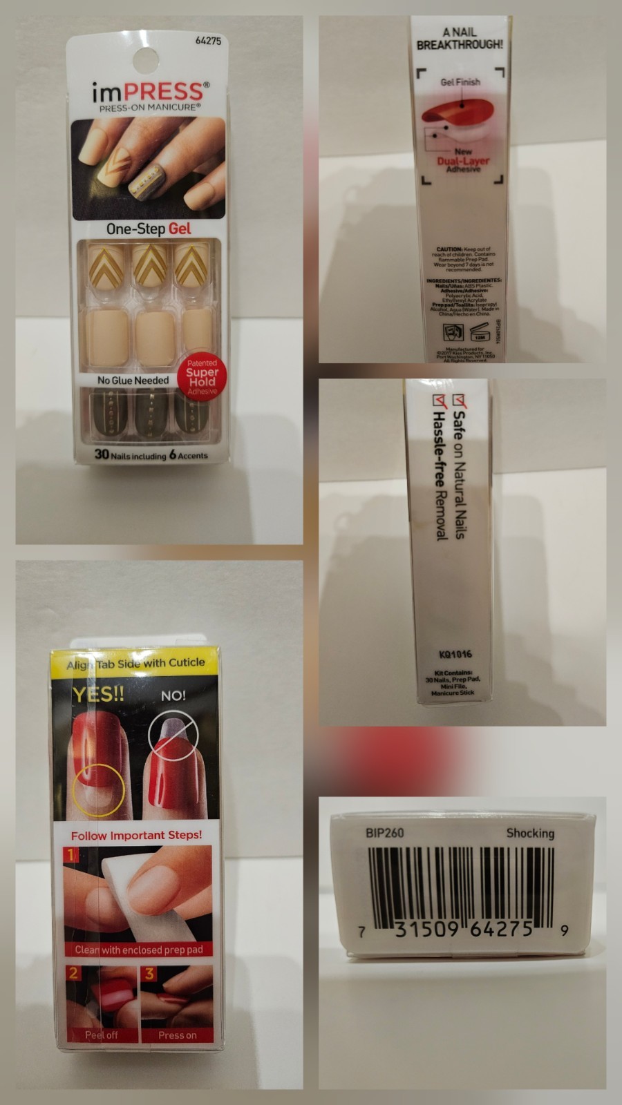 Misc. Artificial Nails – Brand New – 7 Packs – Brands Listed in Description