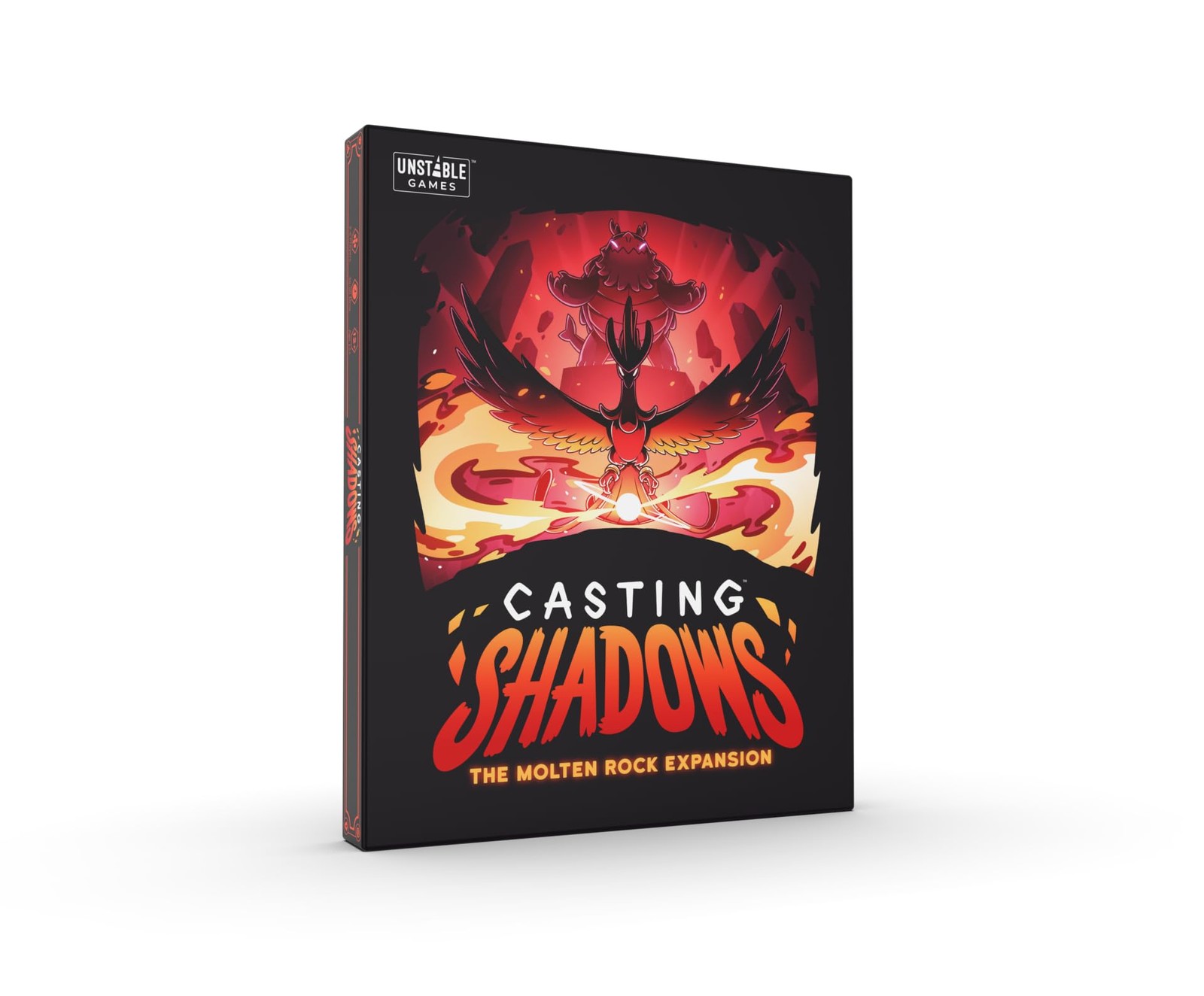 Unstable Games – Casting 6 x 4 x 1.25 inches, Molten Rock Expansion Pack