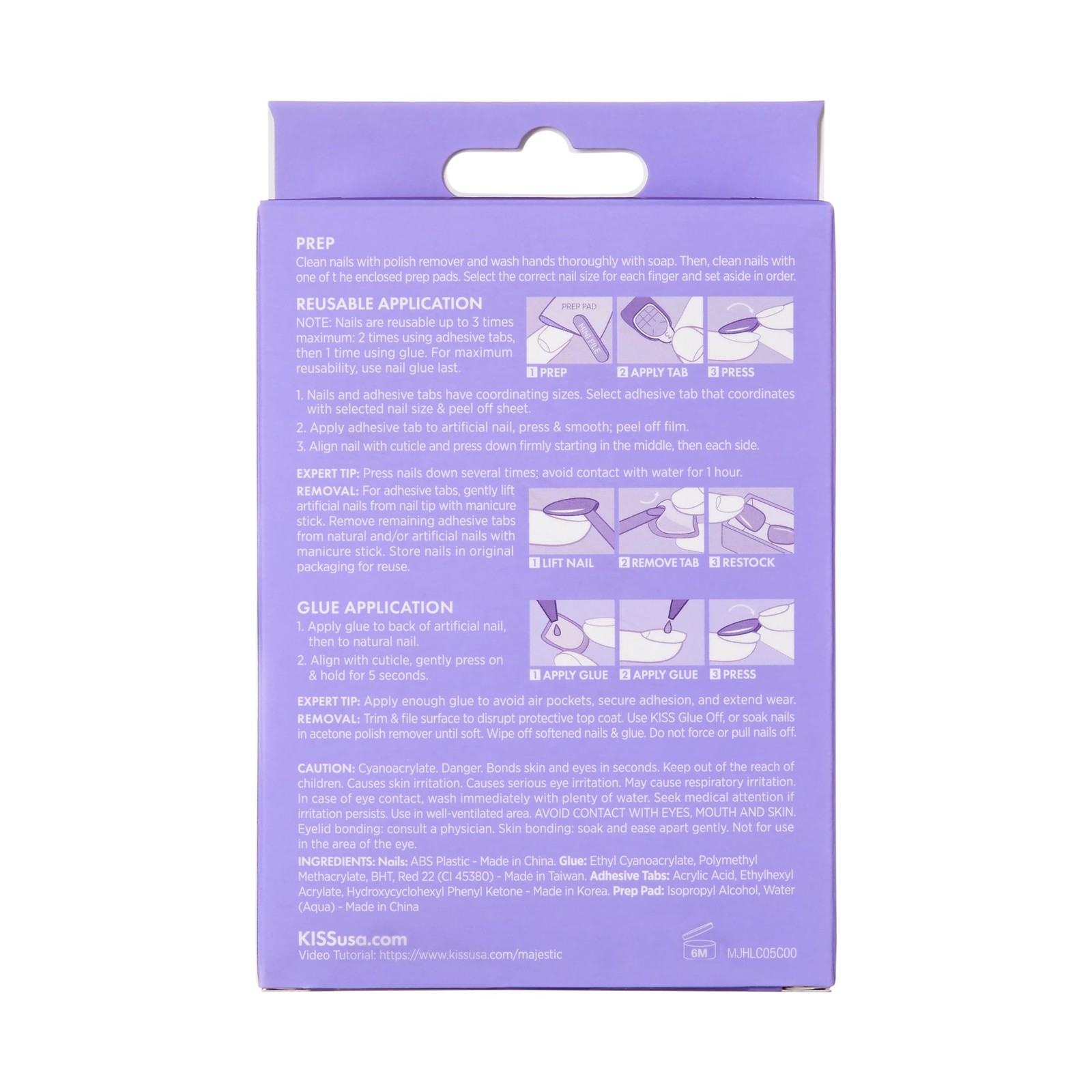 Majestic Nails High-End Sculpted Manicure – Your Grace, Rewearable, Salon Qua…
