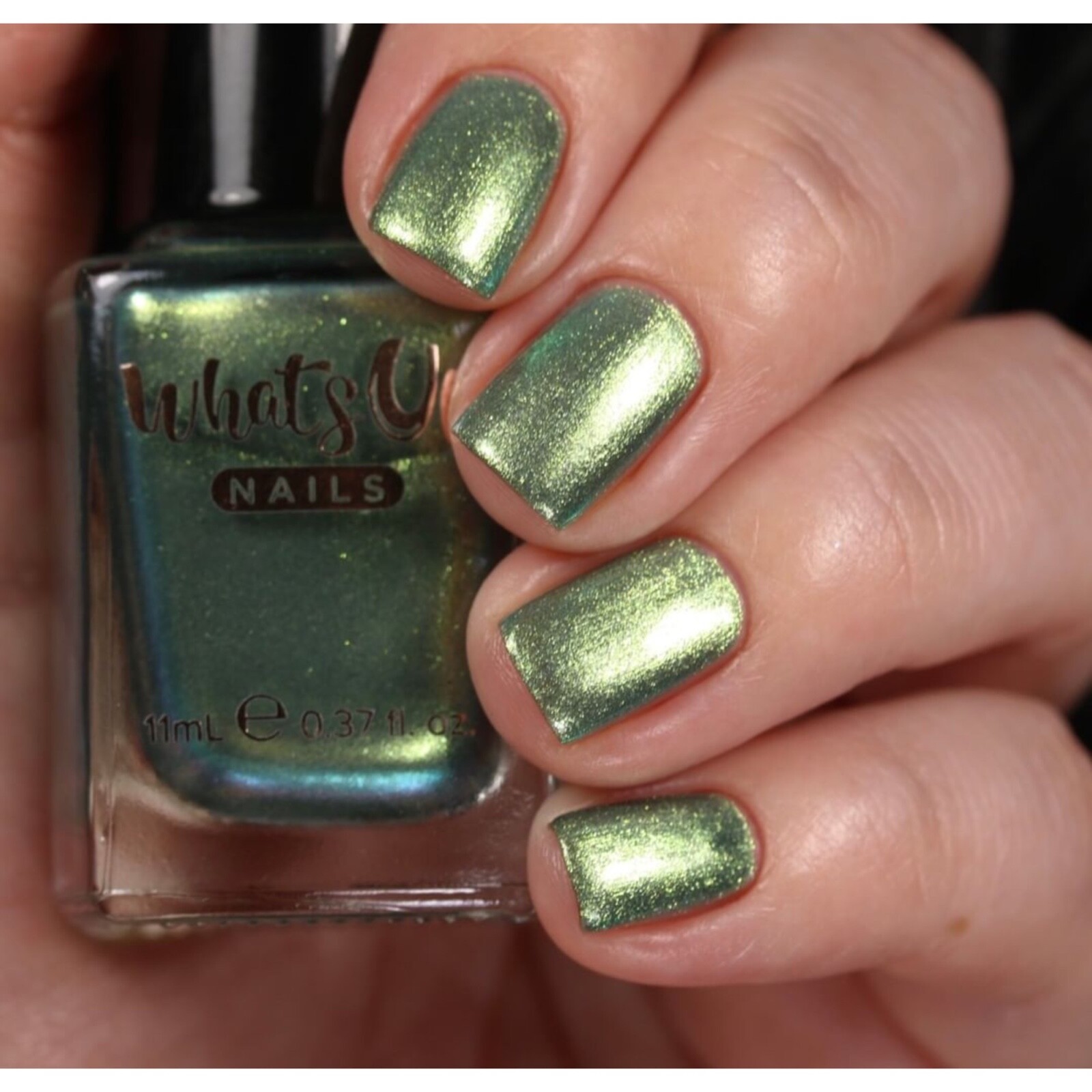 Peridot Nail Polish (Green Duochrome) Nail Polish for Nail Art
