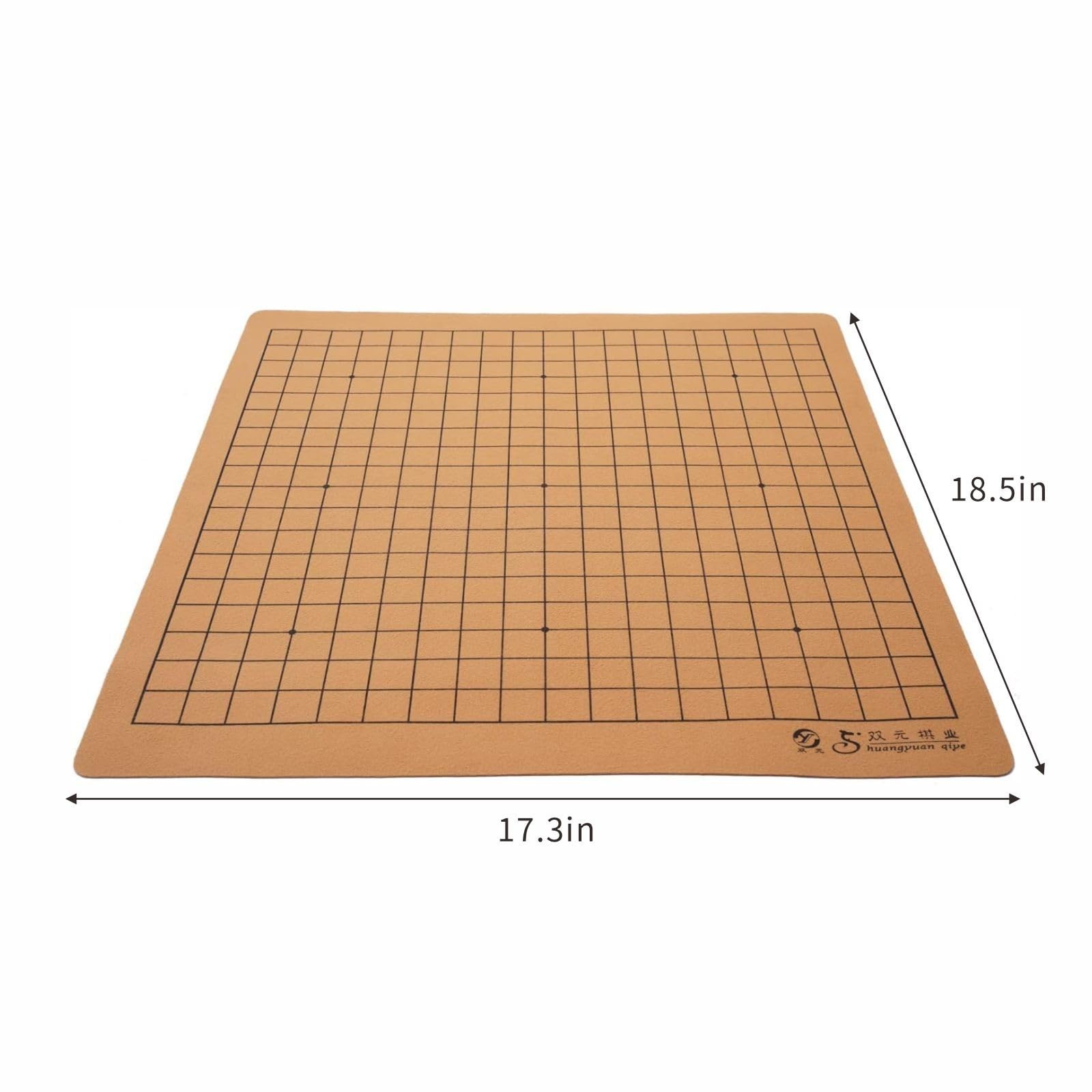 SongYun Go Game Board Reversible 19 x 19/13×13 Roll-up 18.9 x 18 x 0.1 inches