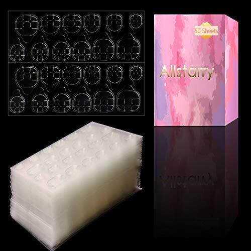 1200pcs (50 Sheets) Adhesive Tabs Ultrathin Waterproof 1200 Count (Pack of 1)