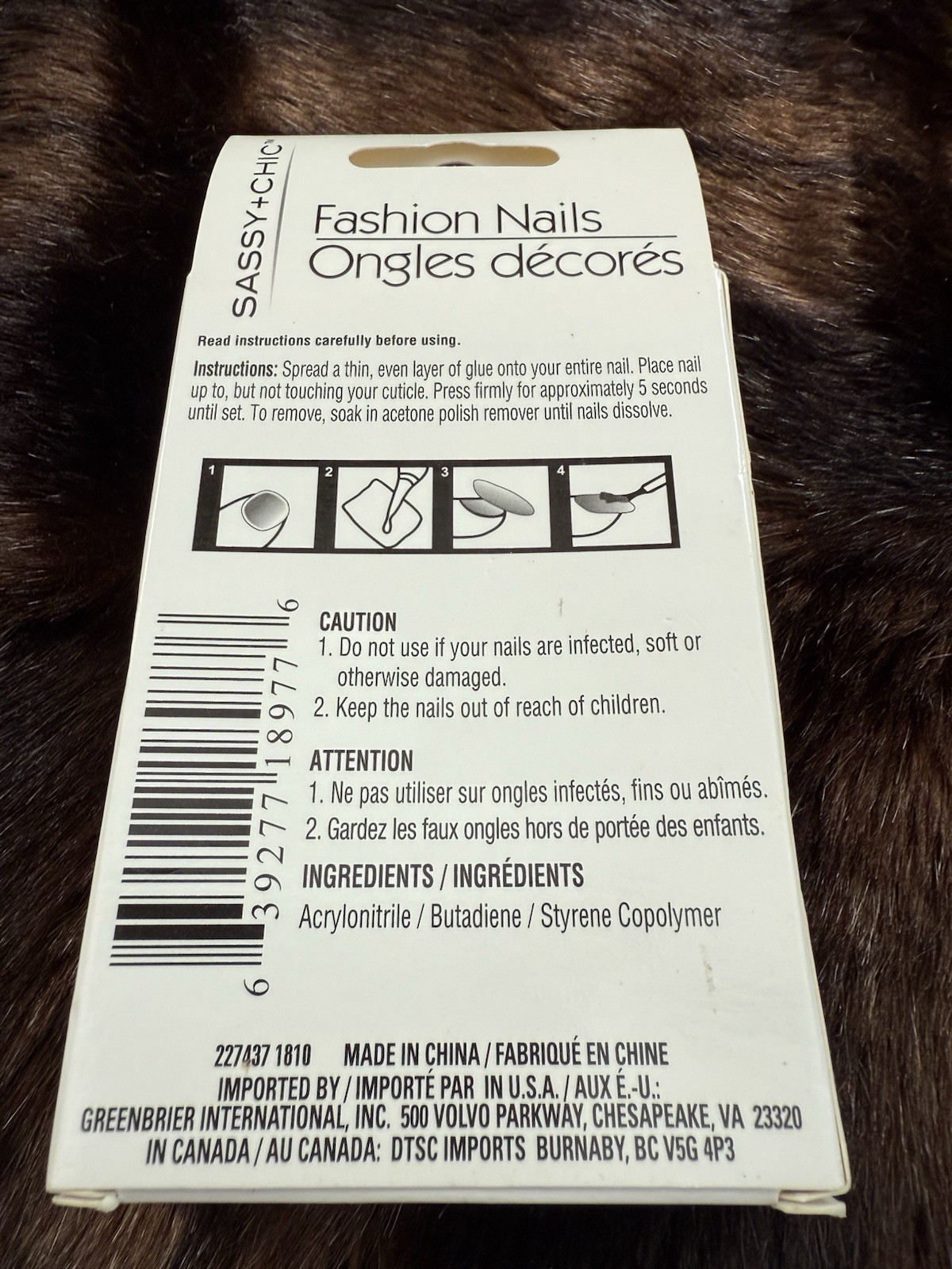 Fashion Nails Fun & Easy To Apply by Sassy+Chic – 3 Designs Choices