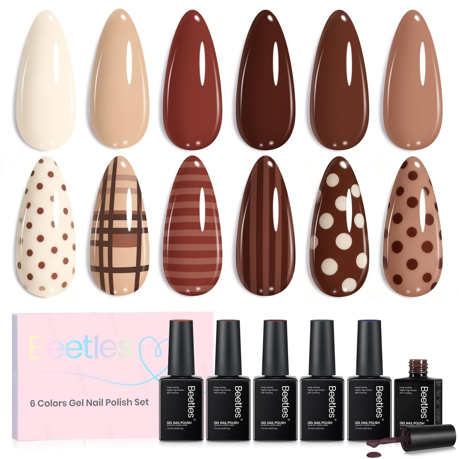 Beetles Cat Eye Magnet 3 in 1 Nail Art Tool for Gel Polish