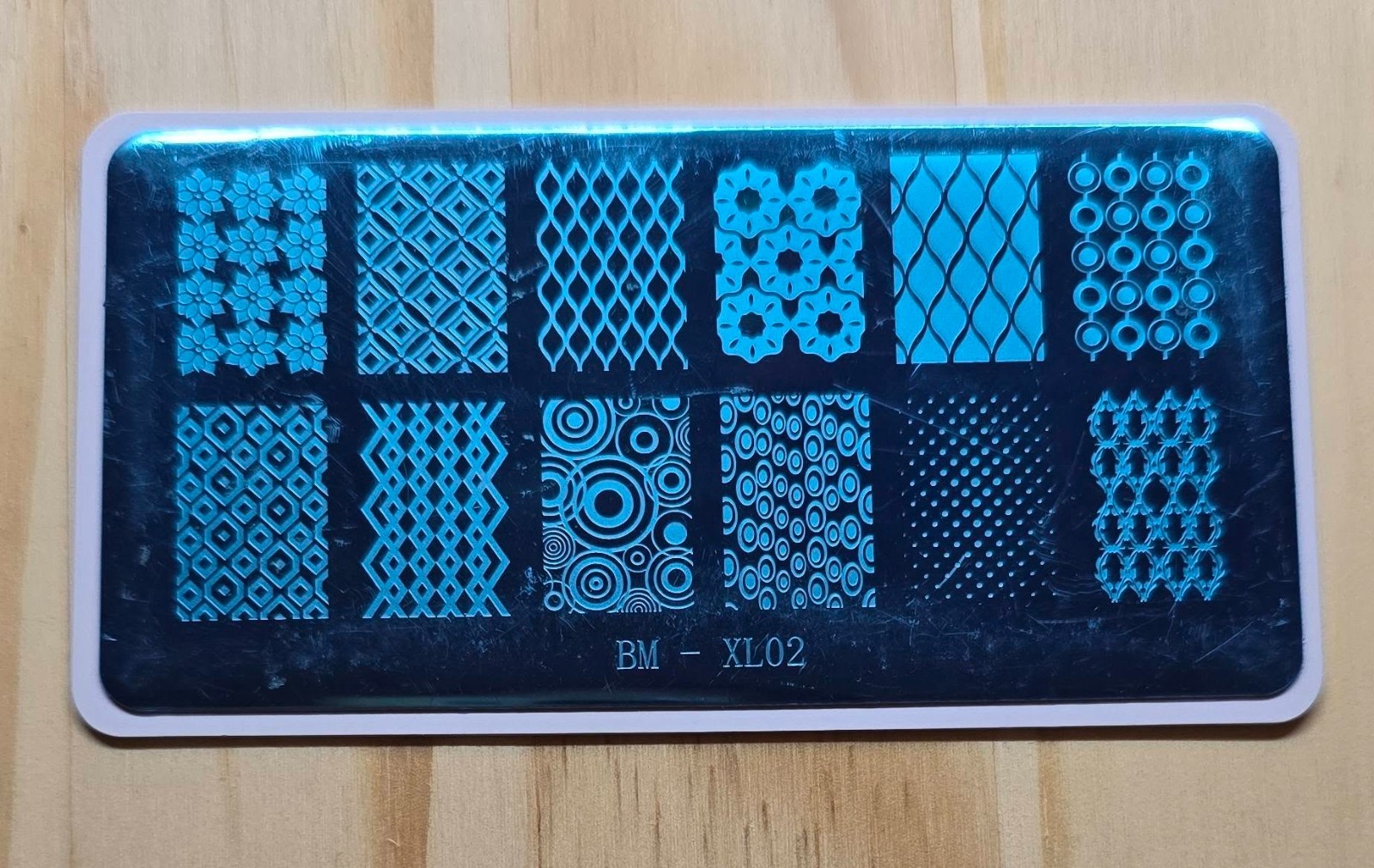 VINTAGE Bundle Monster Maniology B.M.C Nail Stamp Plates BM-XL10 BM-XL25 HTF