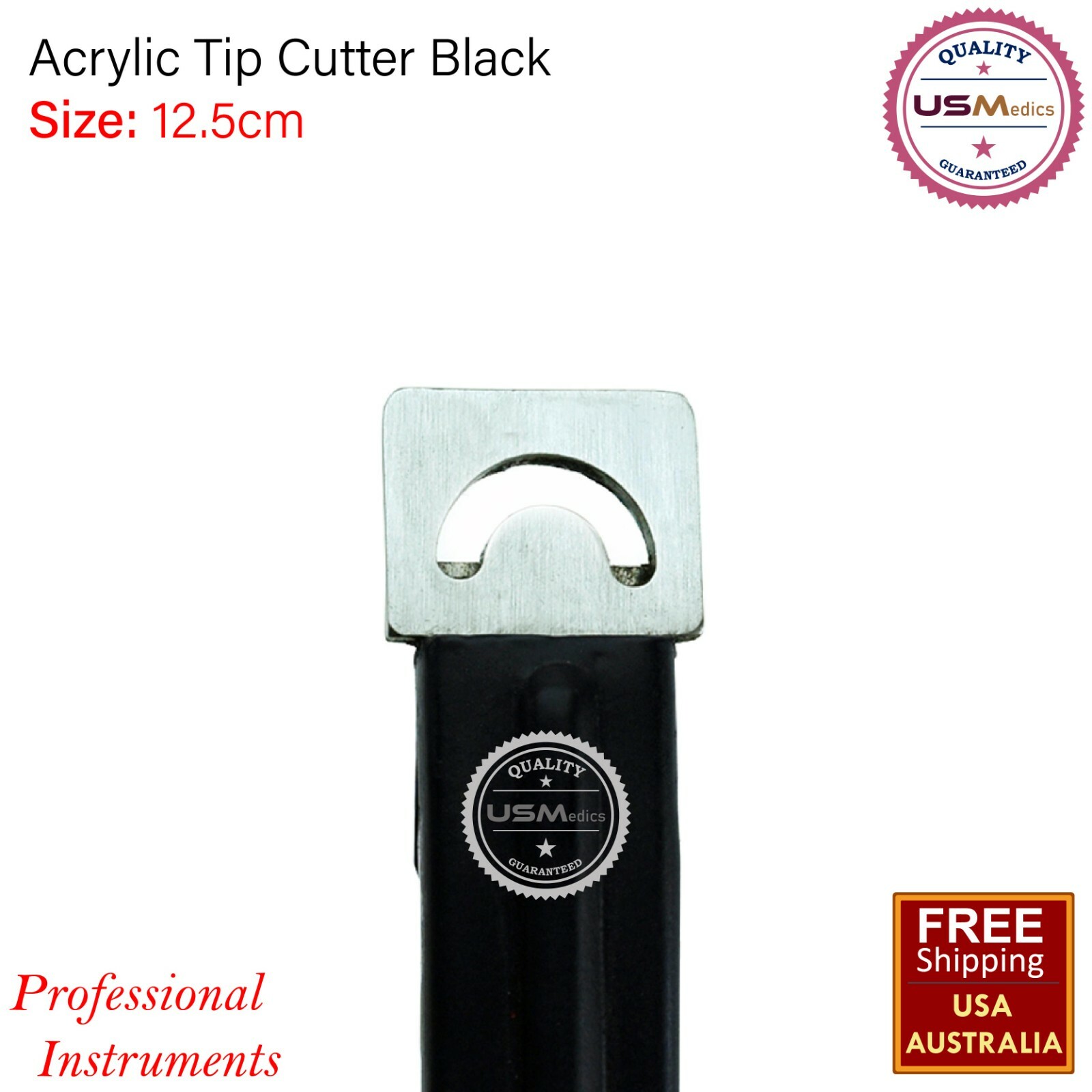 Nail Art Edge Cutter UV Acrylic Tips Trimmer Clipper Poly Gel False Clipper Fake