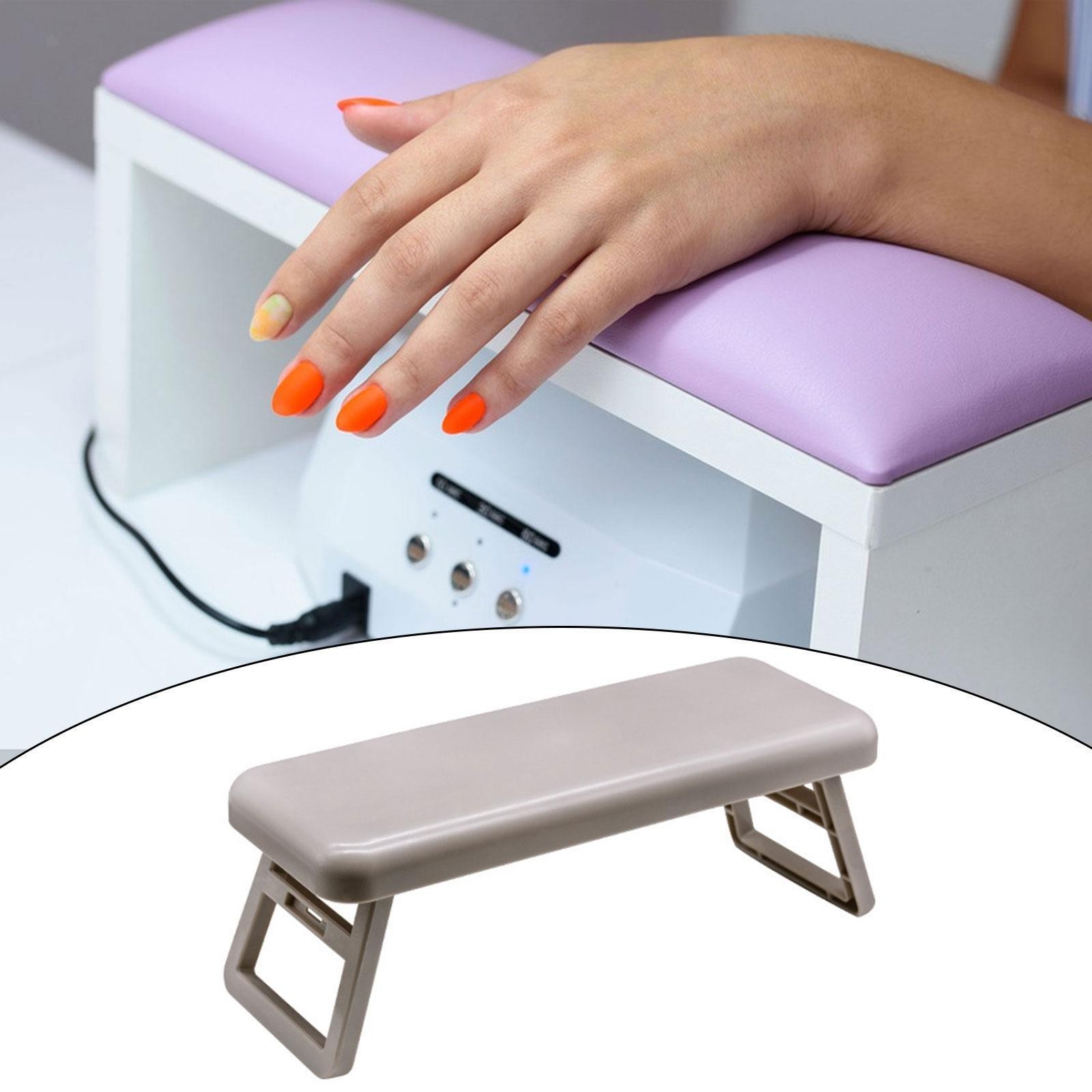 Foldable Nail Arm Rest Manicure Nail Rest Table Desk Station
