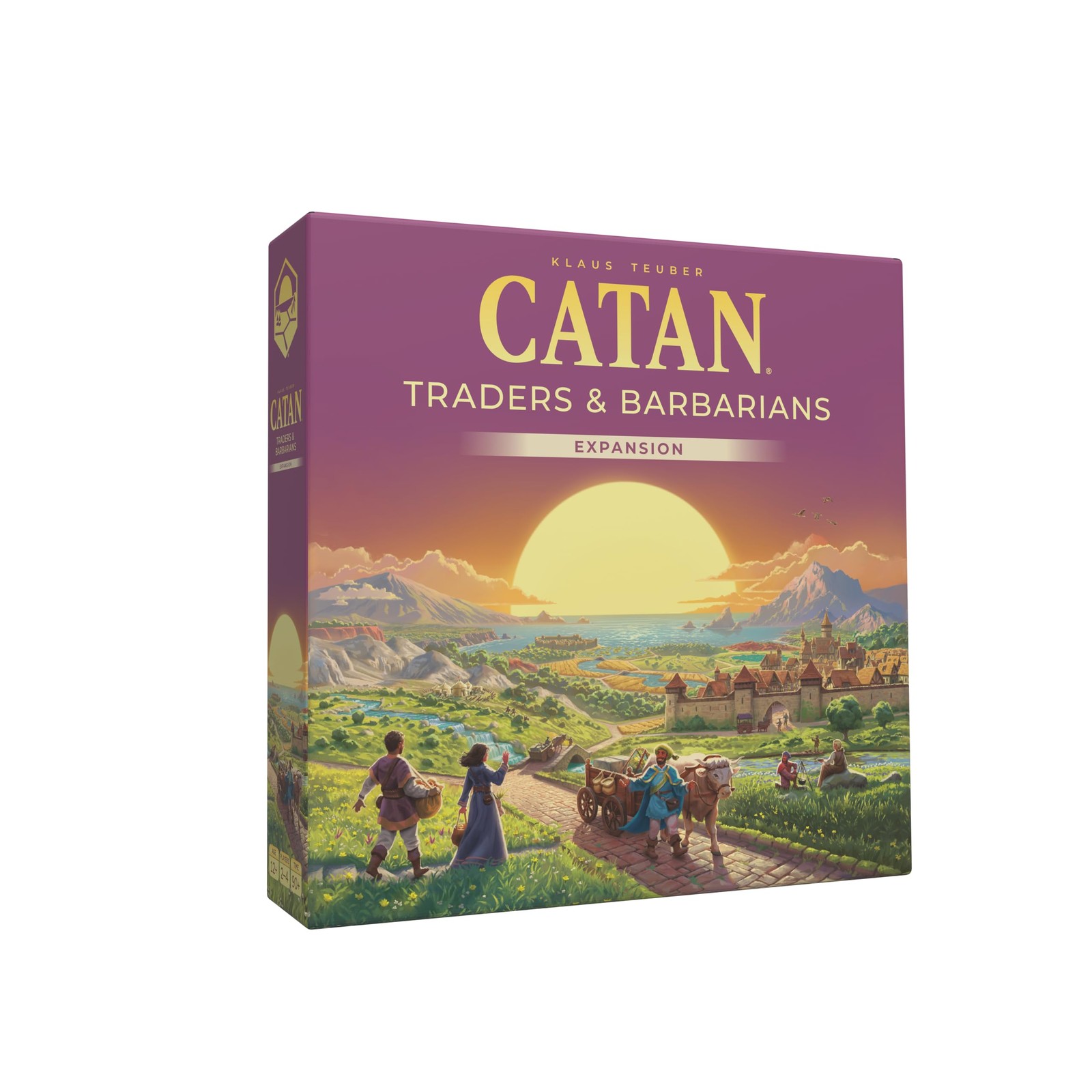 CATAN Traders & Barbarians Board Game Expansion (6th Compact, Multicolor
