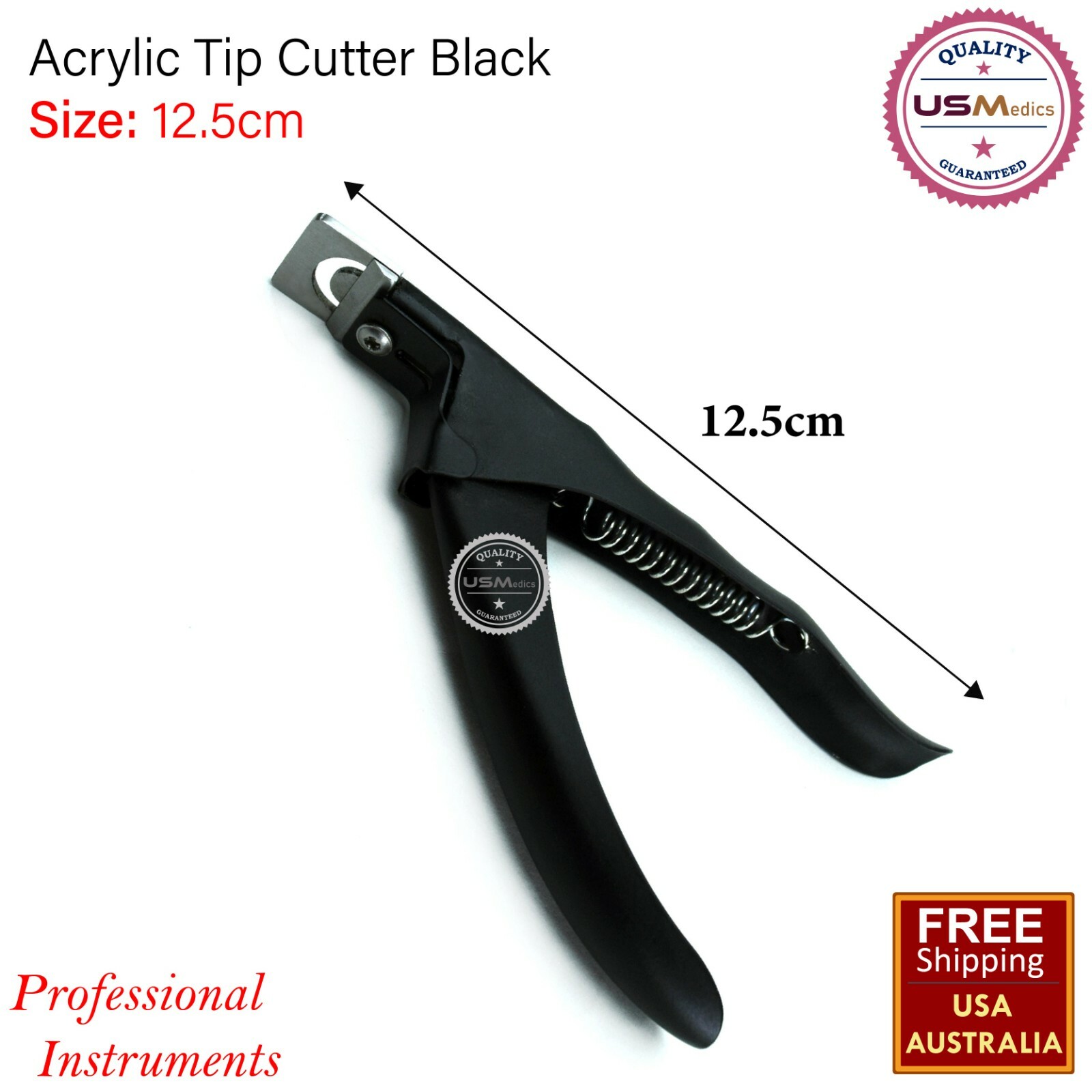 Nail Art Edge Cutter UV Acrylic Tips Trimmer Clipper Poly Gel False Clipper Fake