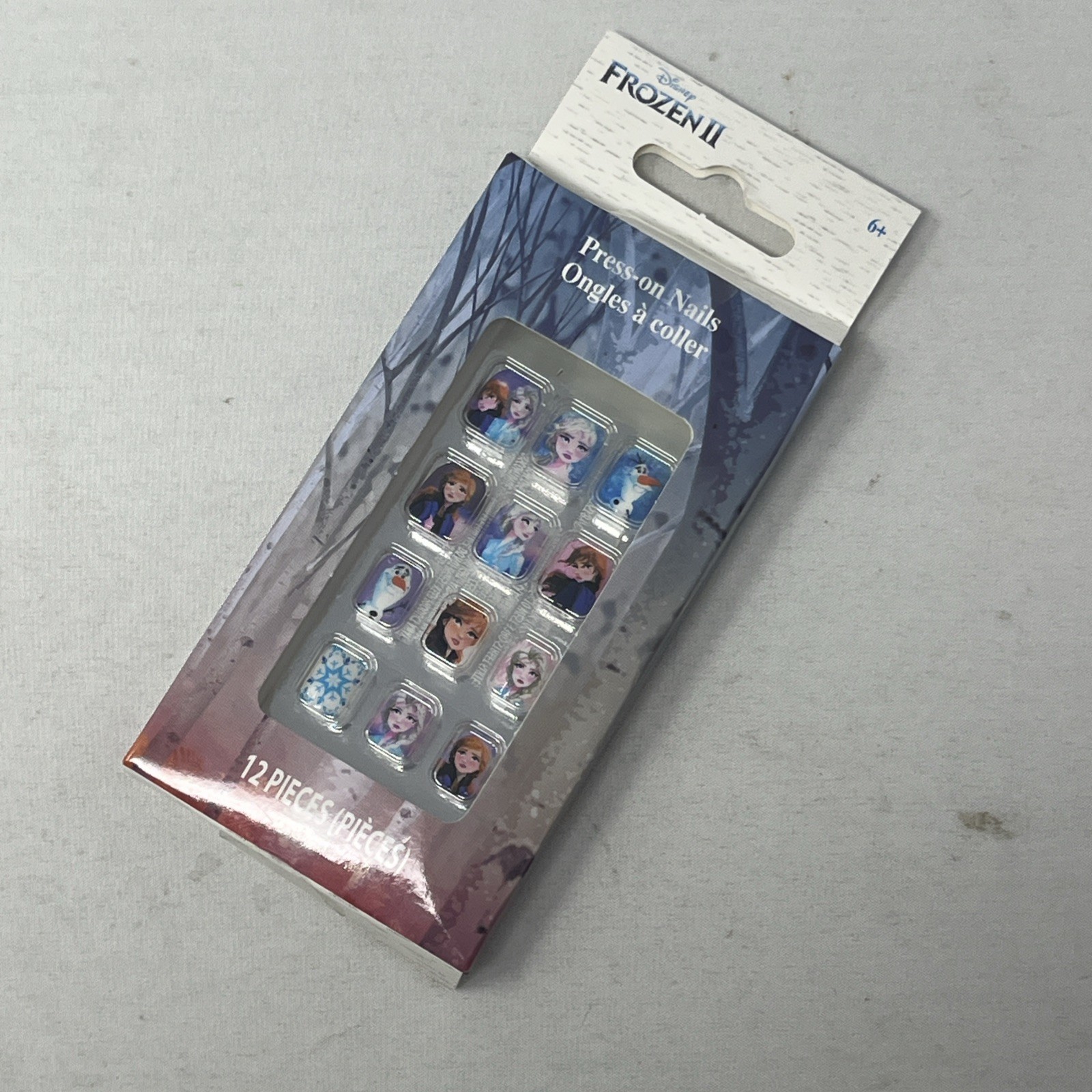 Disney Princess Frozen II Press-On Nails Townly Children 12pc Box