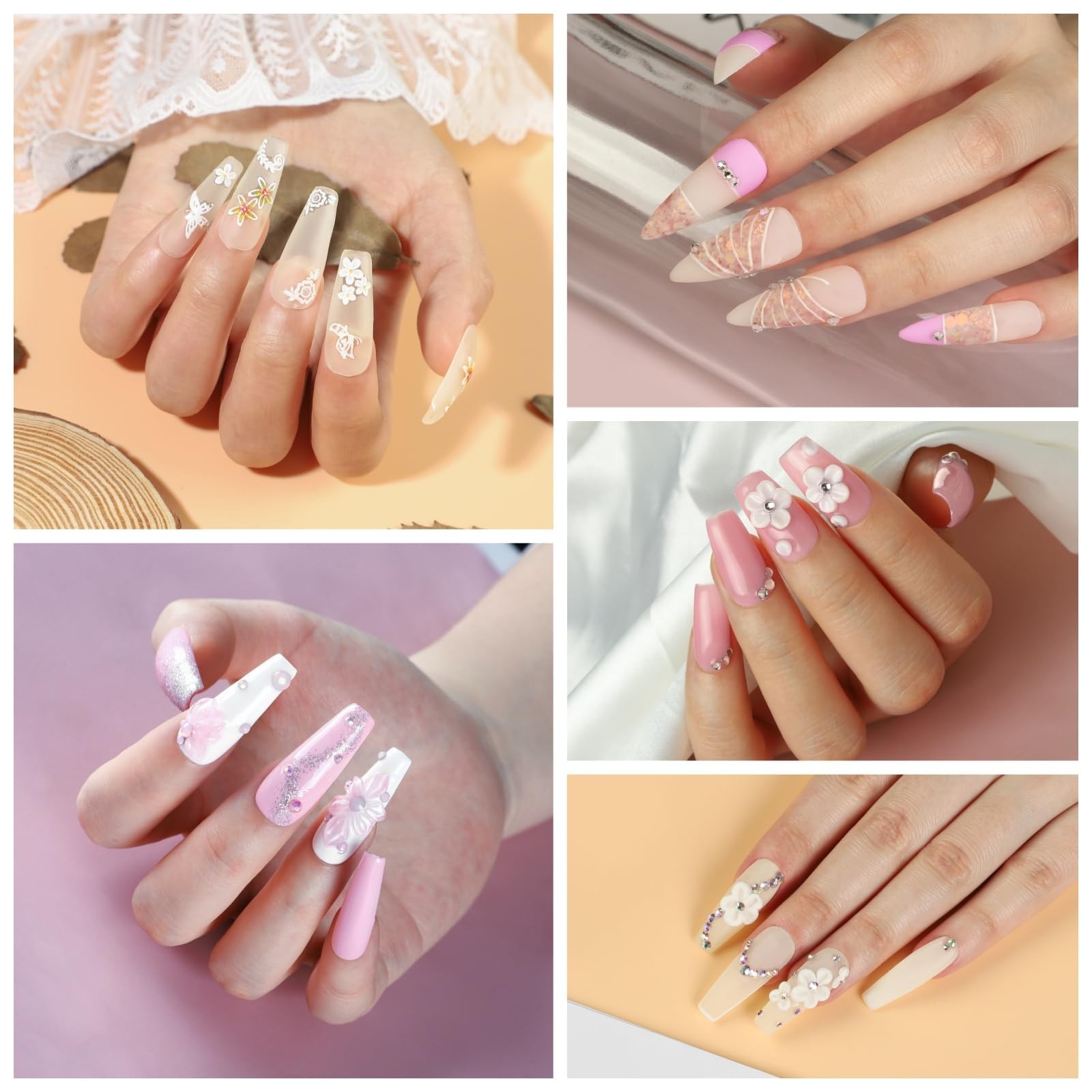 Acrylic Nail Kit for Beginners with Everything Nails Kit Acrylic Set with Dri…