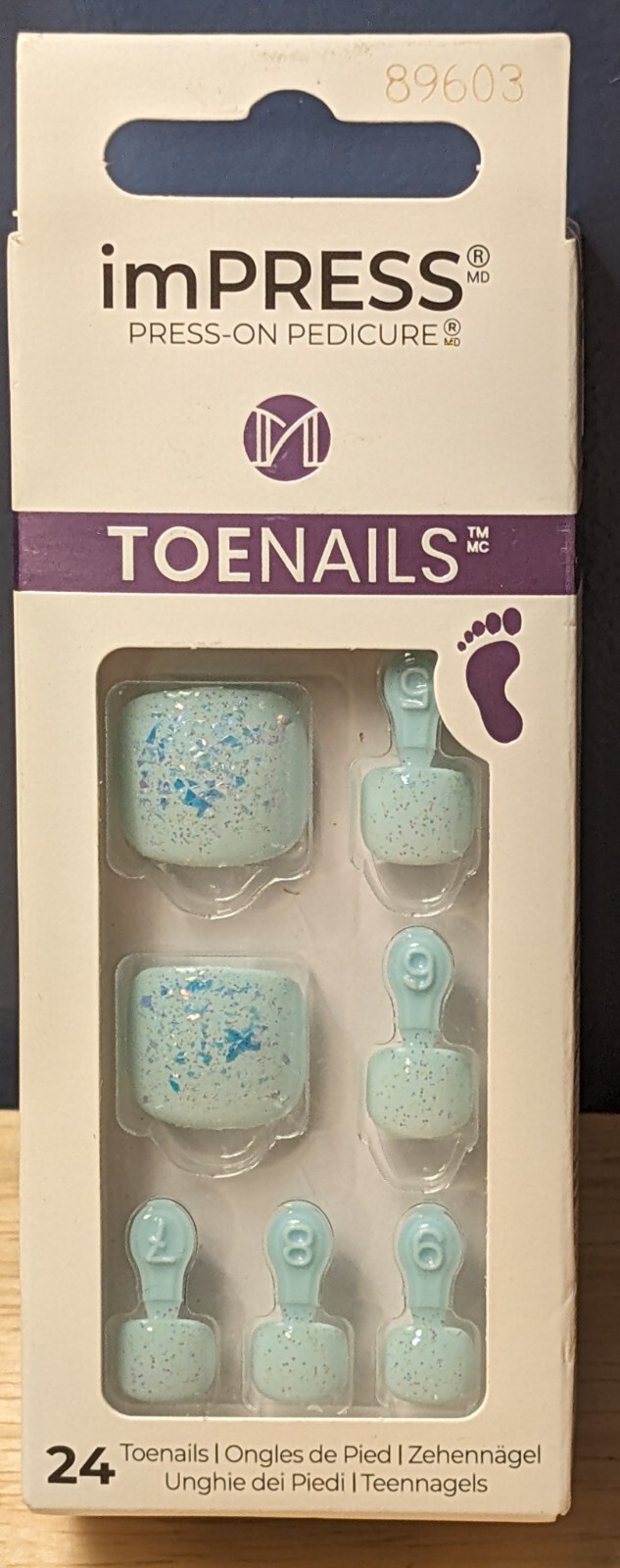 Kiss imPRESS Press-On Pedicure Toenails ~ You Choose