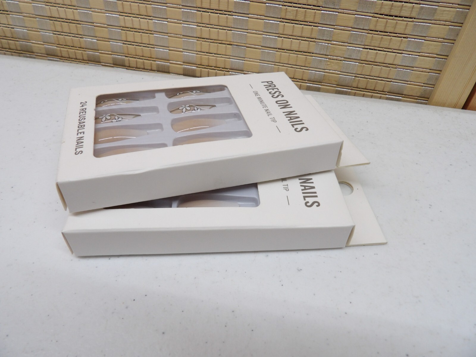 False Nails One Minute Nail Tip Lot Of (2) packs of 24 Each