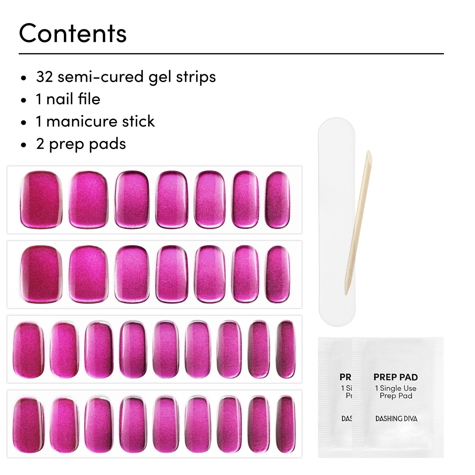 Dashing Diva Glaze Nail Strip Set – Spell 1 Fl Oz (Pack of 1), On You