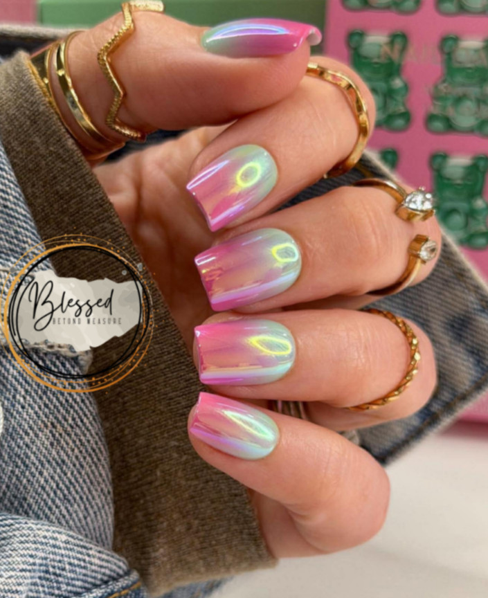 Red Aspen Press On Nails- I like it Sugar-Coated, Charlie Short Coffin