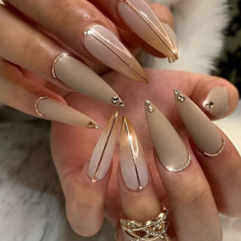 Acrylic Nail Kit Set 500pcs Mixed Sizes Full Cover Tips | Salon Quality