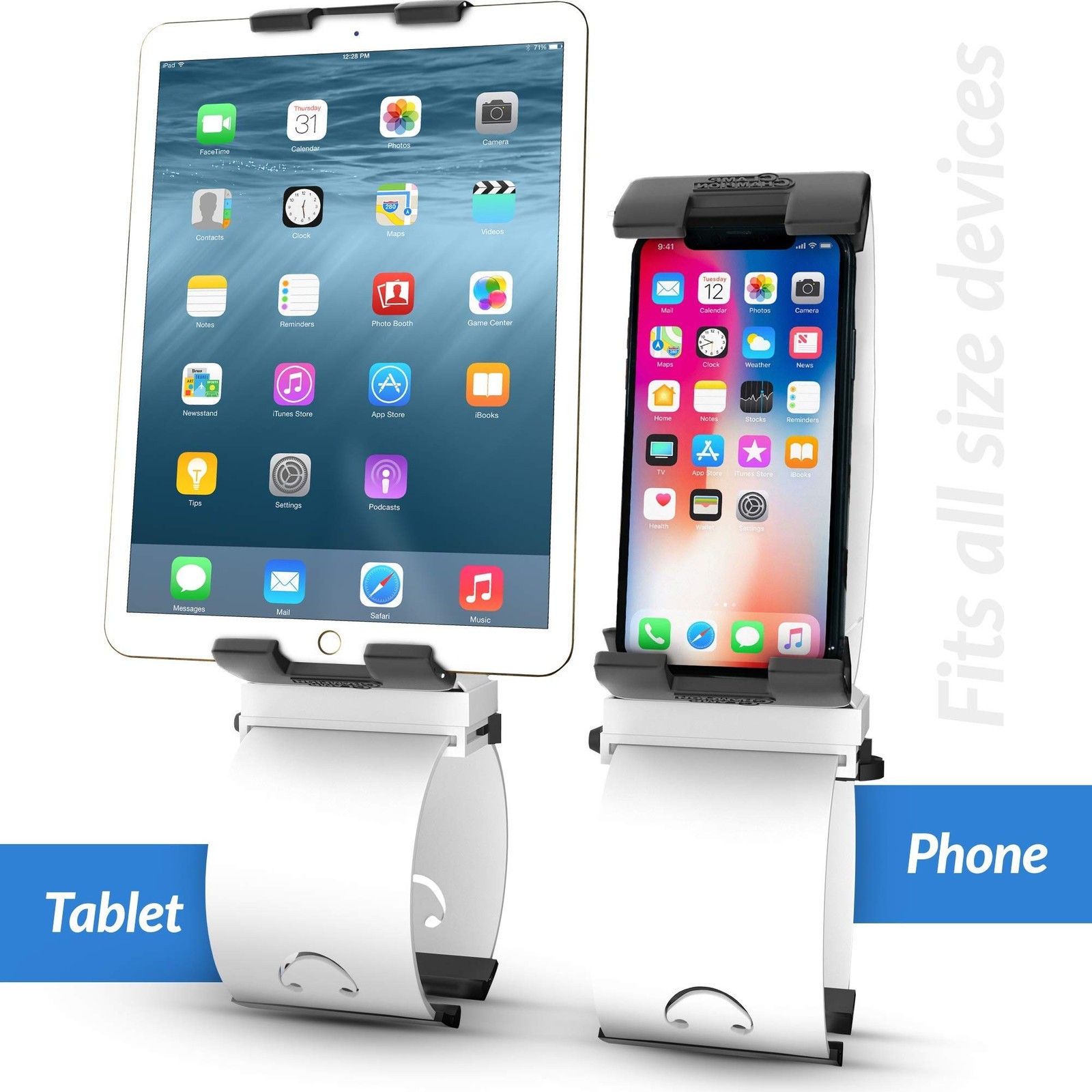Pro – Universal Tablet and Cell Phone Holder and Stand for The Couch, Bed, Ca…
