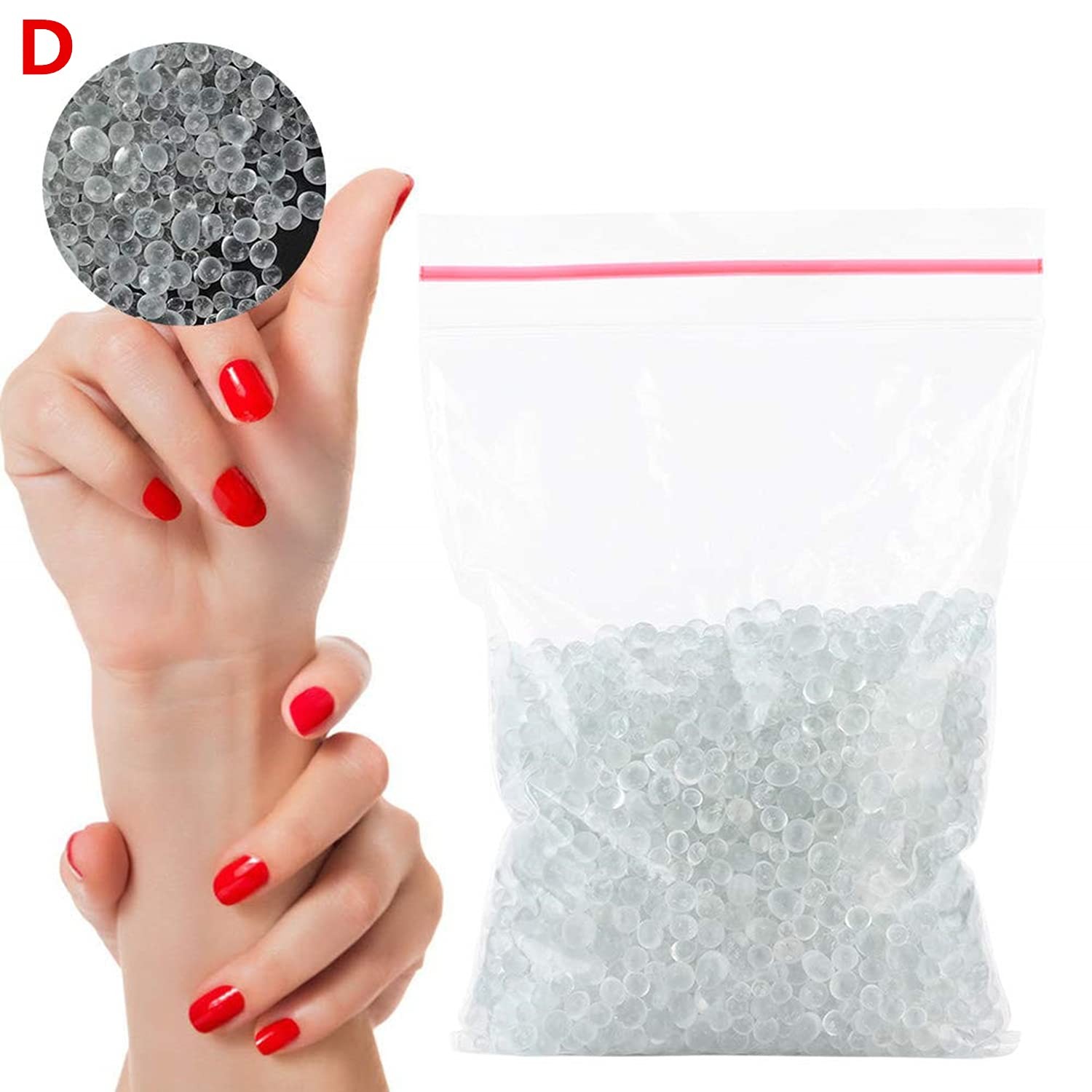 Glass Beads Balls, High Temperature Glass Ball Nail Box Silica Sand Beads Man…
