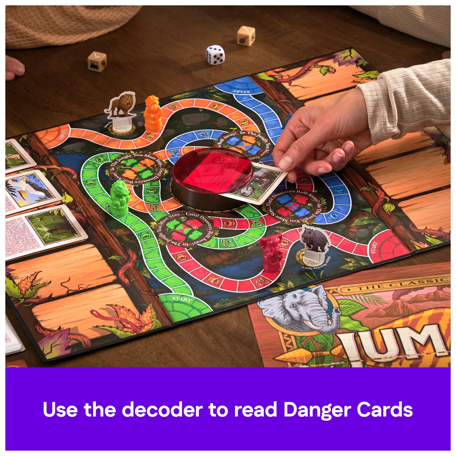 Spin Master Games, Jumanji 30th Anniversary Edition, The 1, Classic Game
