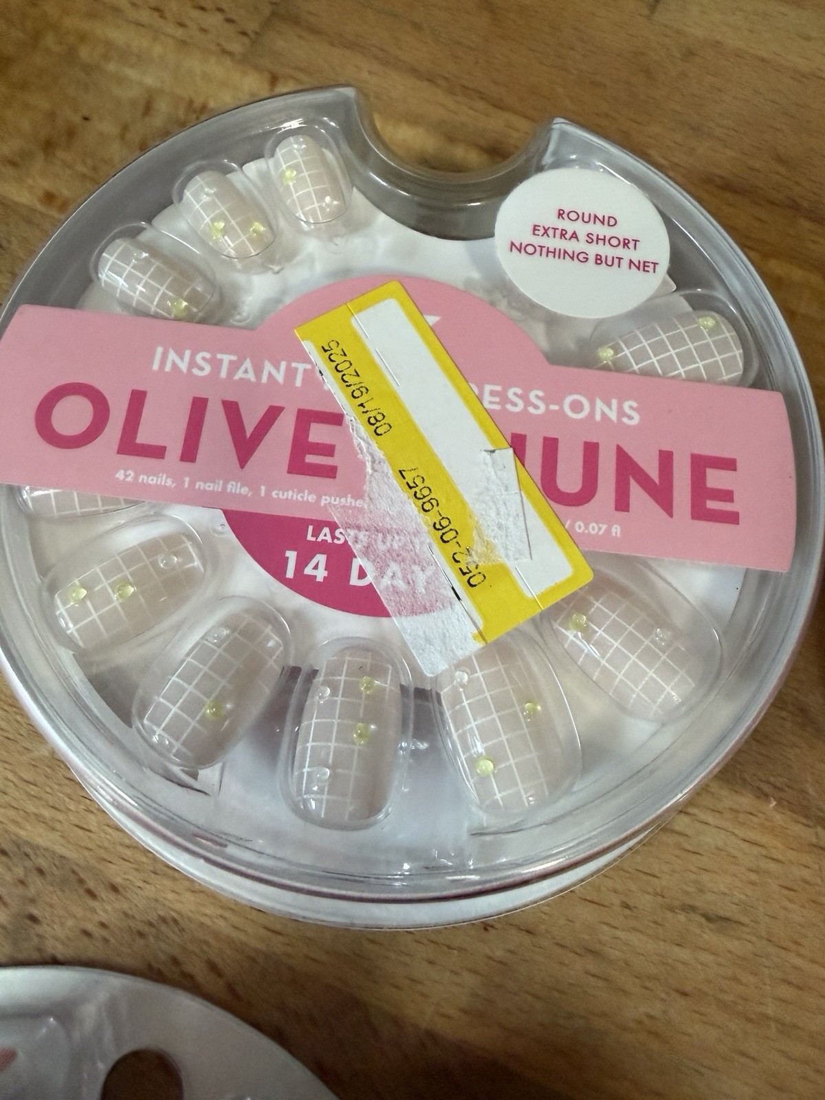 Lot of 6 Olive and June The Instant Mani Press On Nails Assorted Styles