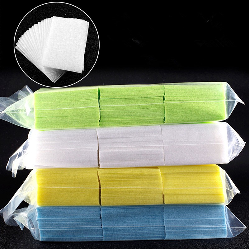 1000 Pcs Acrylic UV Gel Tips Cotton Nail Polish Remover Cleaner Wipes Lint F-y-