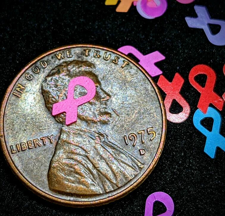 6MM AWARENESS RIBBON Glitter~Nail•Acrylic•Gel•Body Art•Face•Festival•Craft