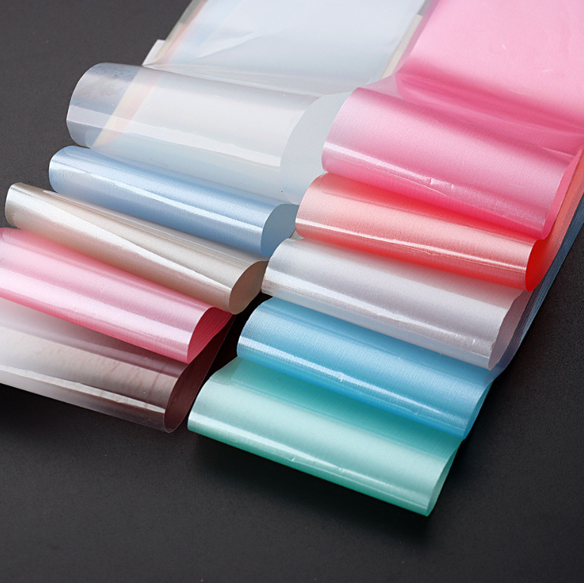 10Pcs Metal Transfer Nail Art Foil 2023 NS47