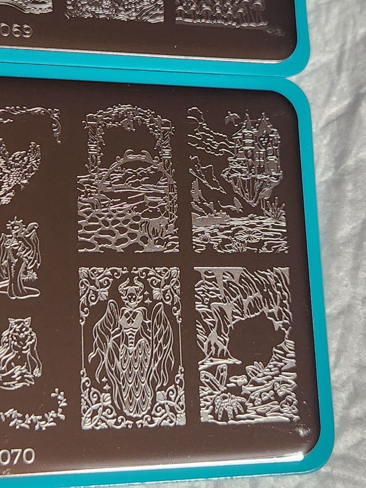 Maniology MXM067 & MXM 068 Tropical Holiday Nail Stamping Plates Christmas