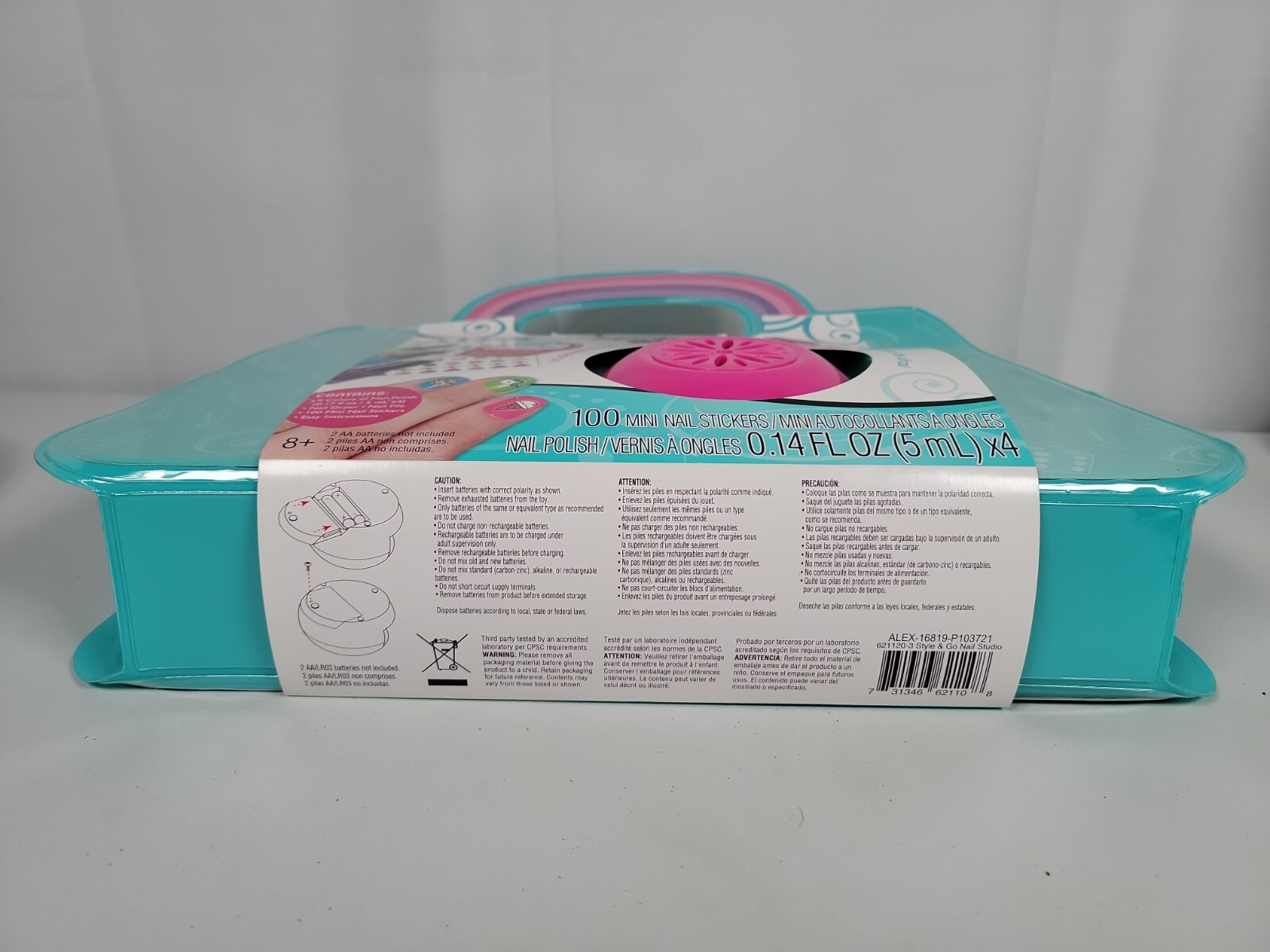 Alex Spa Style & Go Nail Studio Christmas Gift Girls Toy