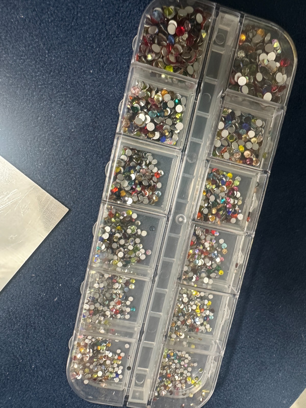 2000pcs RHINESTONES GEMS CRYSTALS NAIL ART DECOR 💖 CRAFT